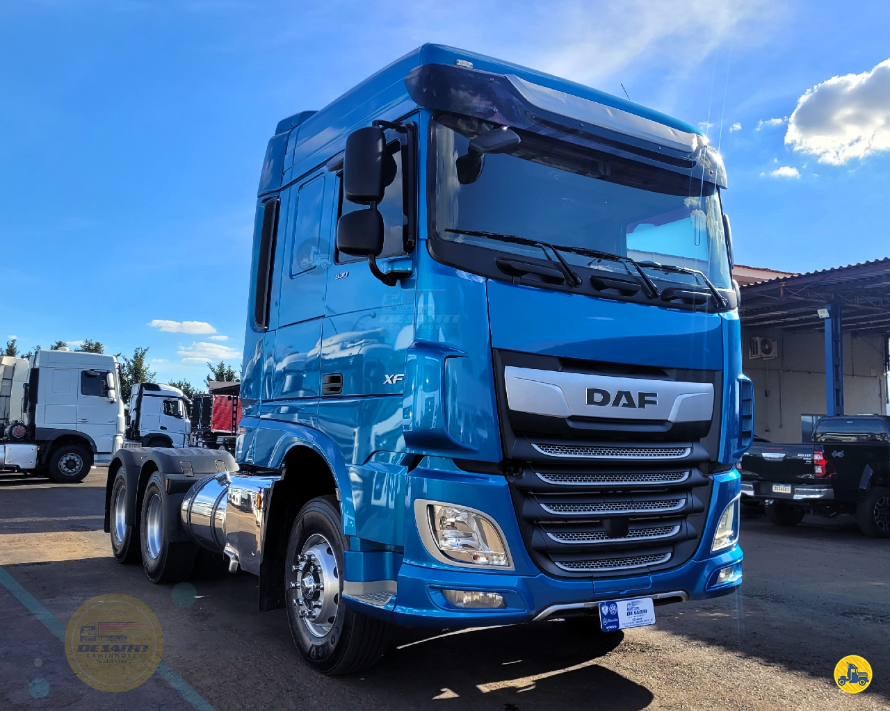 CAMINHAO DAF DAF XF FTT 530 Cavalo Mecânico Cavalo 6x4 De Santi Caminhões RIBEIRAO PRETO SÃO PAULO SP