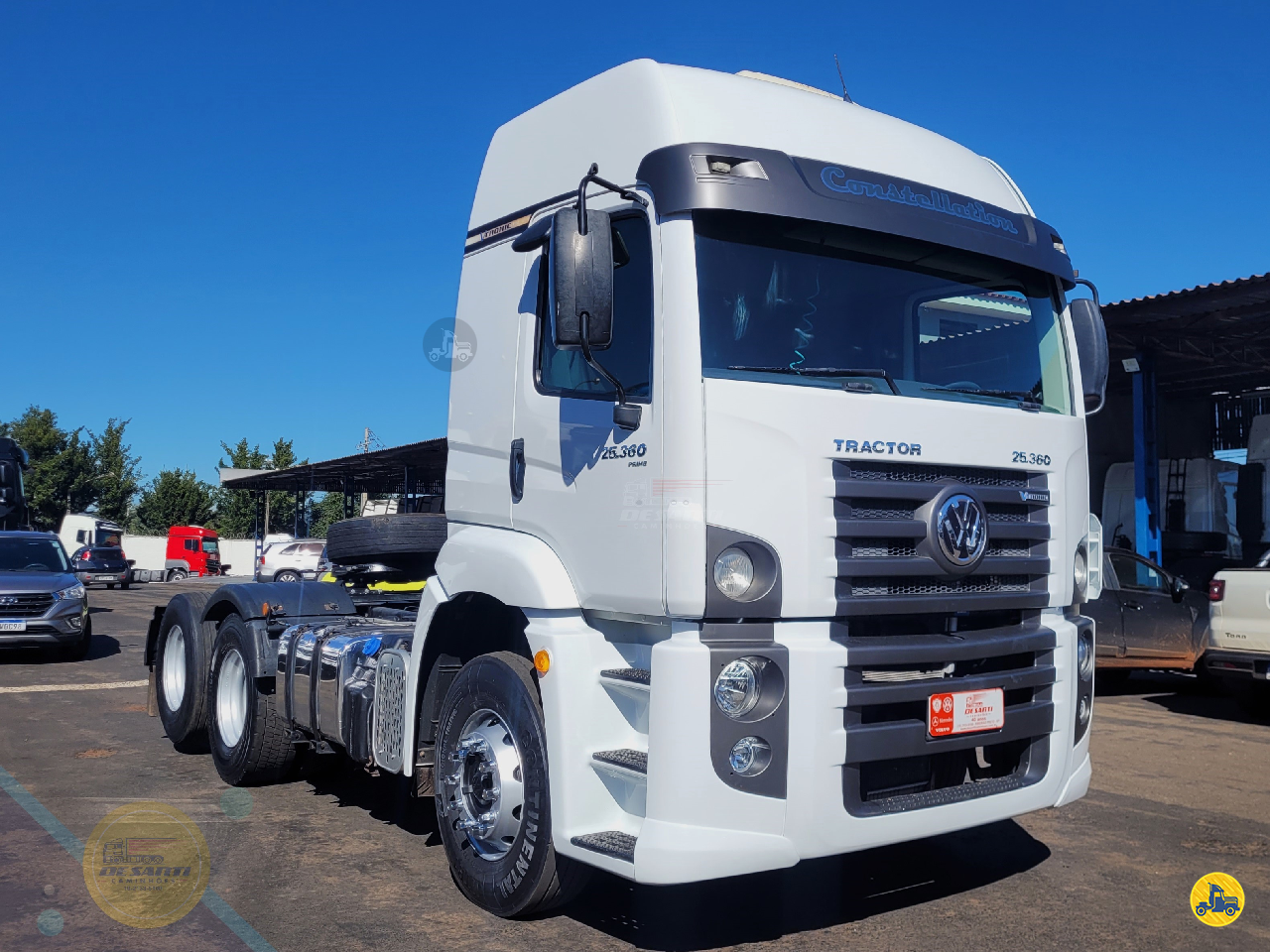 CAMINHAO VOLKSWAGEN VW 25360 Cavalo Mecânico Cavalo 6x2 De Santi Caminhões RIBEIRAO PRETO SÃO PAULO SP