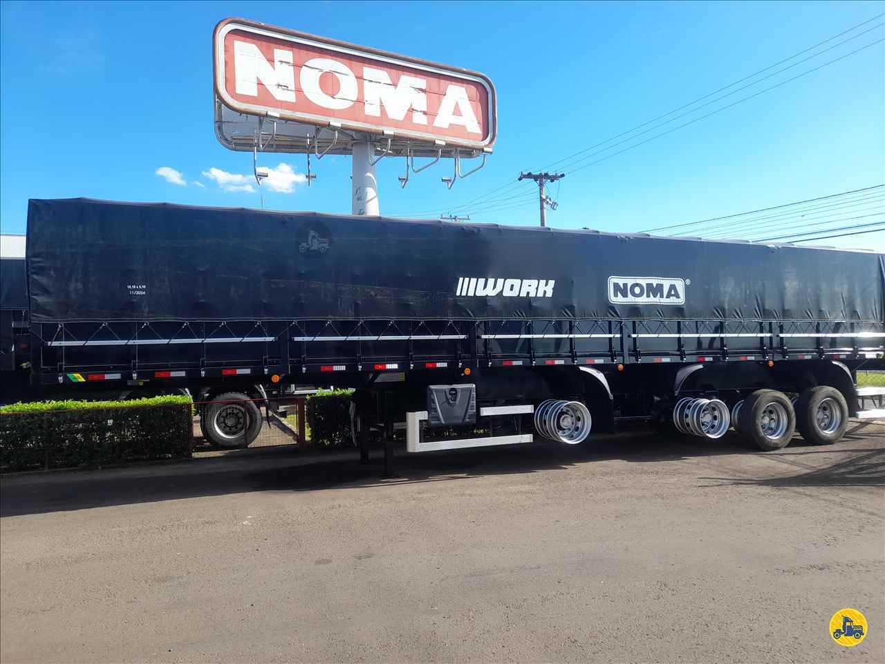CARRETA SEMI-REBOQUE GRANELEIRO Técnica Implementos Rodoviários - NOMA REGENTE FEIJO SÃO PAULO SP