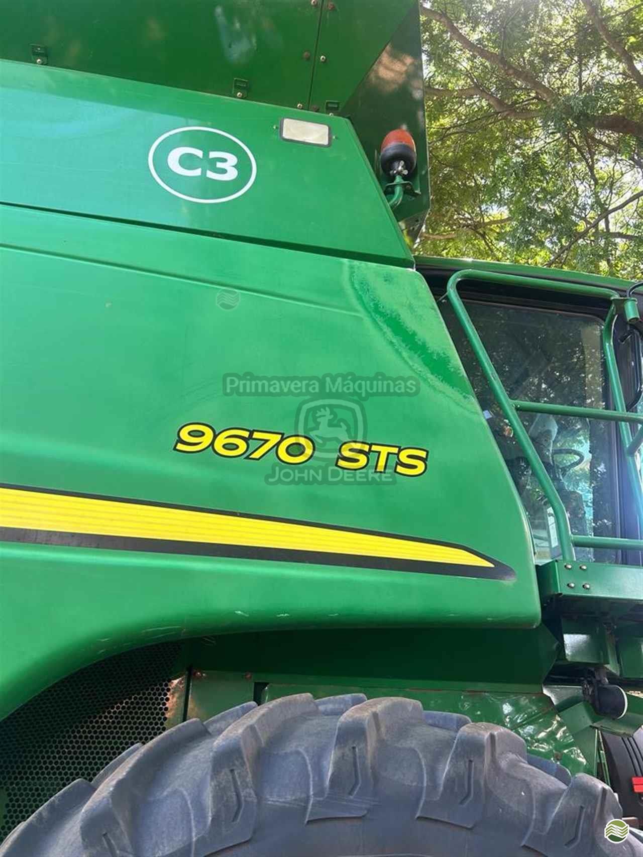 COLHEITADEIRA JOHN DEERE JOHN DEERE 9670 STS Primavera Máquinas - John Deere QUERENCIA MATO GROSSO MT