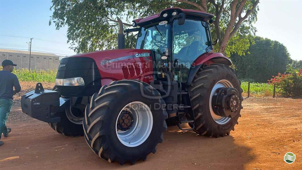 TRATOR CASE PUMA 200 Tração 4x4 Primavera Máquinas - John Deere QUERENCIA MATO GROSSO MT