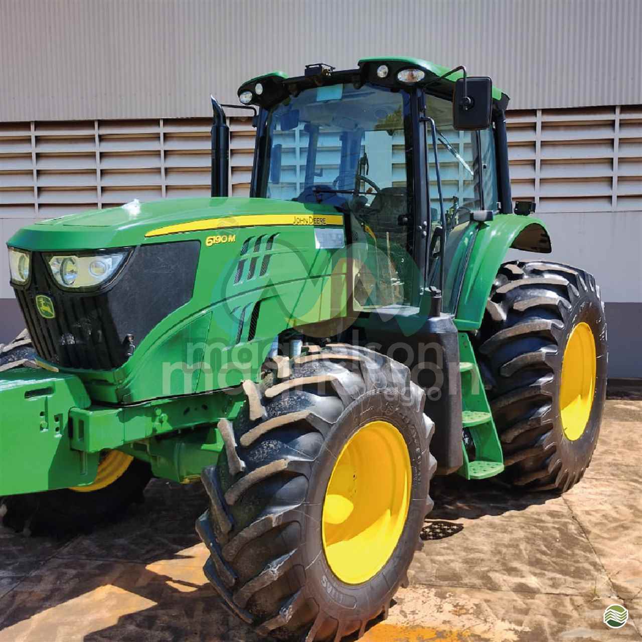 TRATOR JOHN DEERE JOHN DEERE 6190M Tração 4x4 Maqnelson Seminovos Agro UBERLANDIA MINAS GERAIS MG