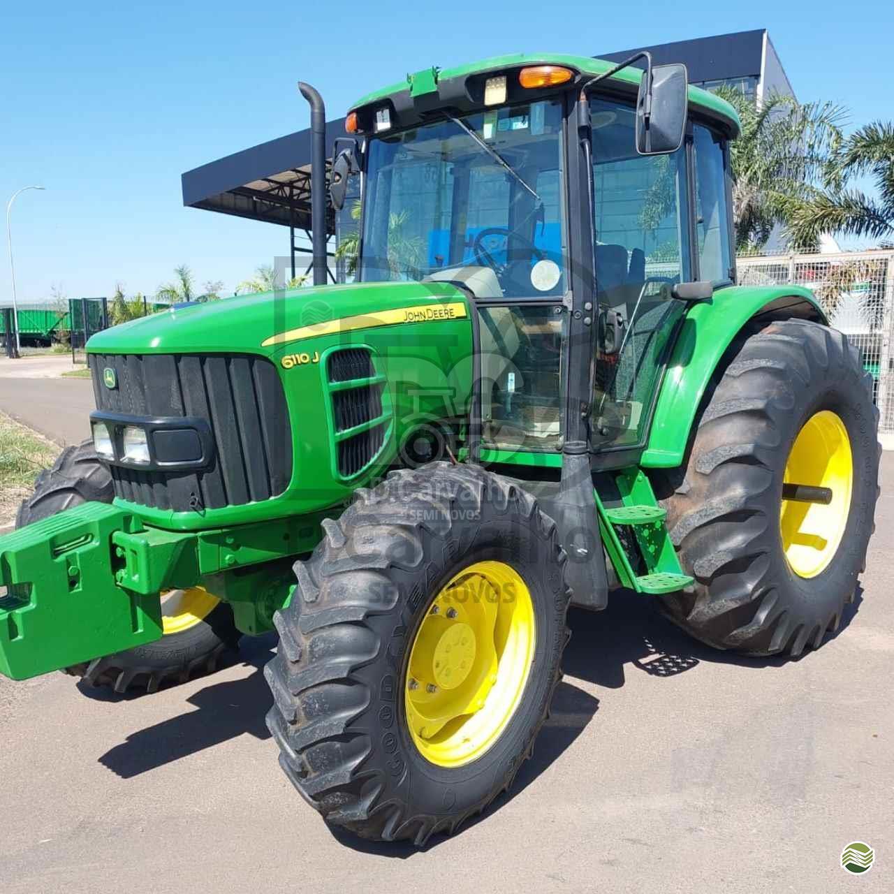 TRATOR JOHN DEERE JOHN DEERE 6110J Tração 4x4 D. Carvalho - John Deere ARACATUBA SÃO PAULO SP