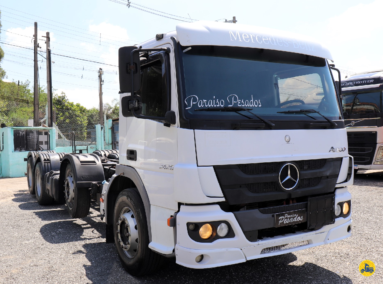 CAMINHAO MERCEDES-BENZ MB 2426 Chassis BiTruck 8x2 Paraíso Pesados ARACARIGUAMA SÃO PAULO SP