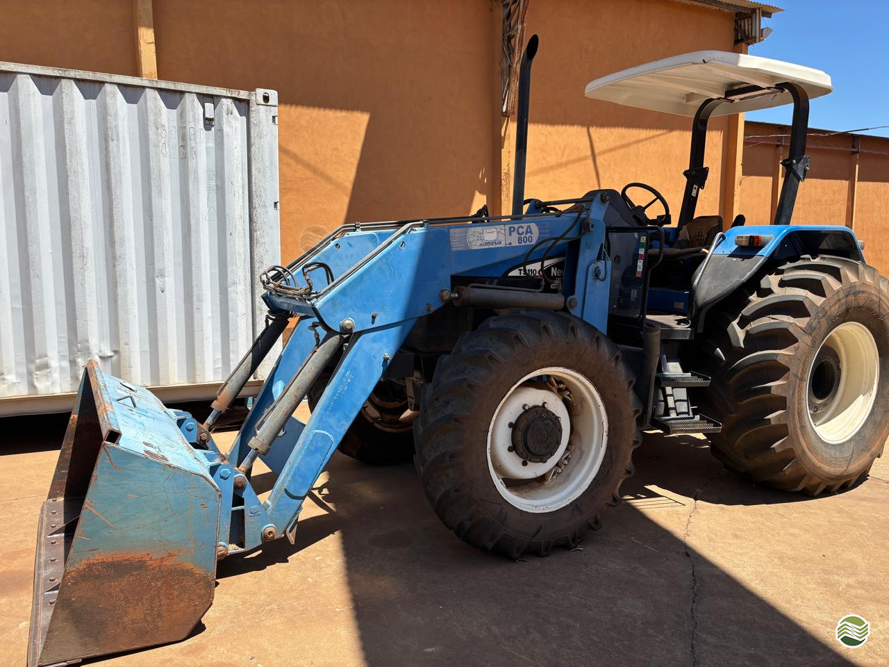 TRATOR NEW HOLLAND NEW TS 110 Tração 4x4 Stéfani - Massey Ferguson JABOTICABAL SÃO PAULO SP