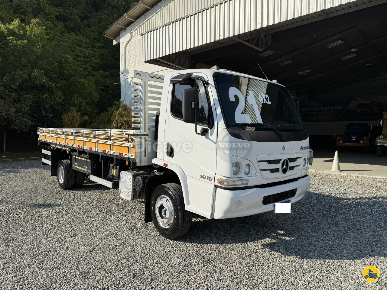 CAMINHAO MERCEDES-BENZ MB 1016 Carga Seca 3/4 4x2 Dicave Viking Center - Volvo ITAJAI SANTA CATARINA SC