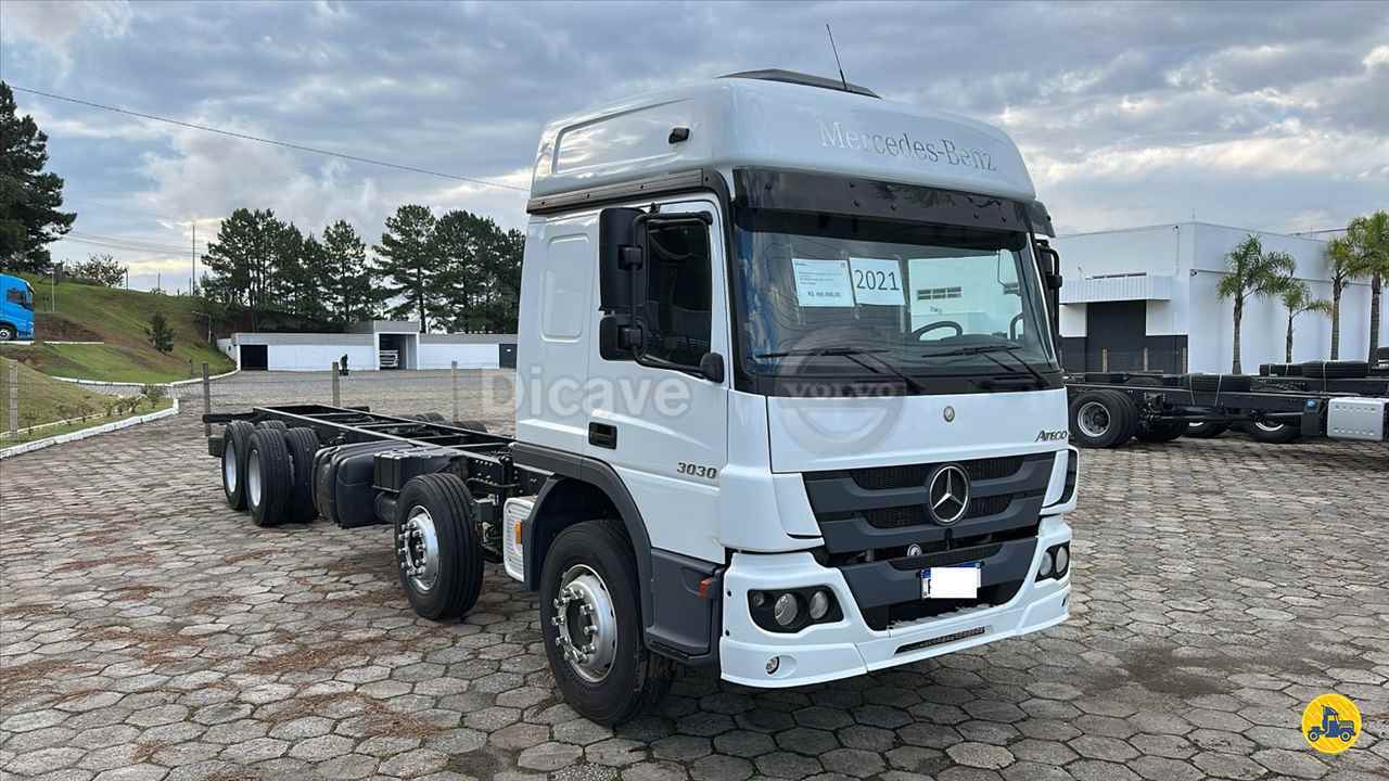 CAMINHAO MERCEDES-BENZ MB 3030 Chassis BiTruck 8x2 Dicave Viking Center - Volvo ITAJAI SANTA CATARINA SC