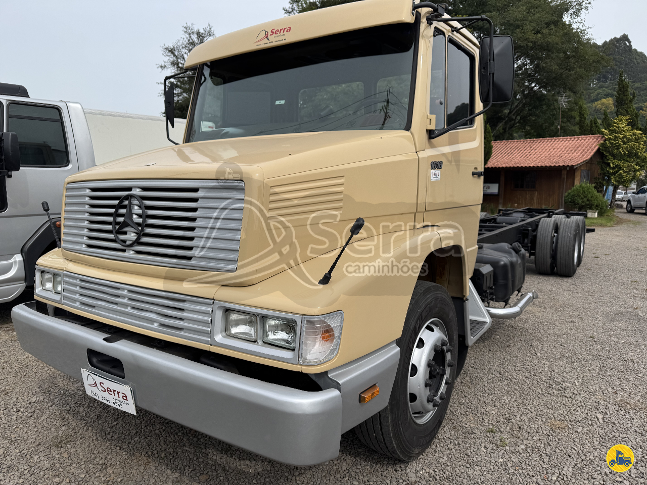 CAMINHAO MERCEDES-BENZ MB 1618 Chassis Truck 6x2 Serra Caminhões GARIBALDI RIO GRANDE DO SUL RS
