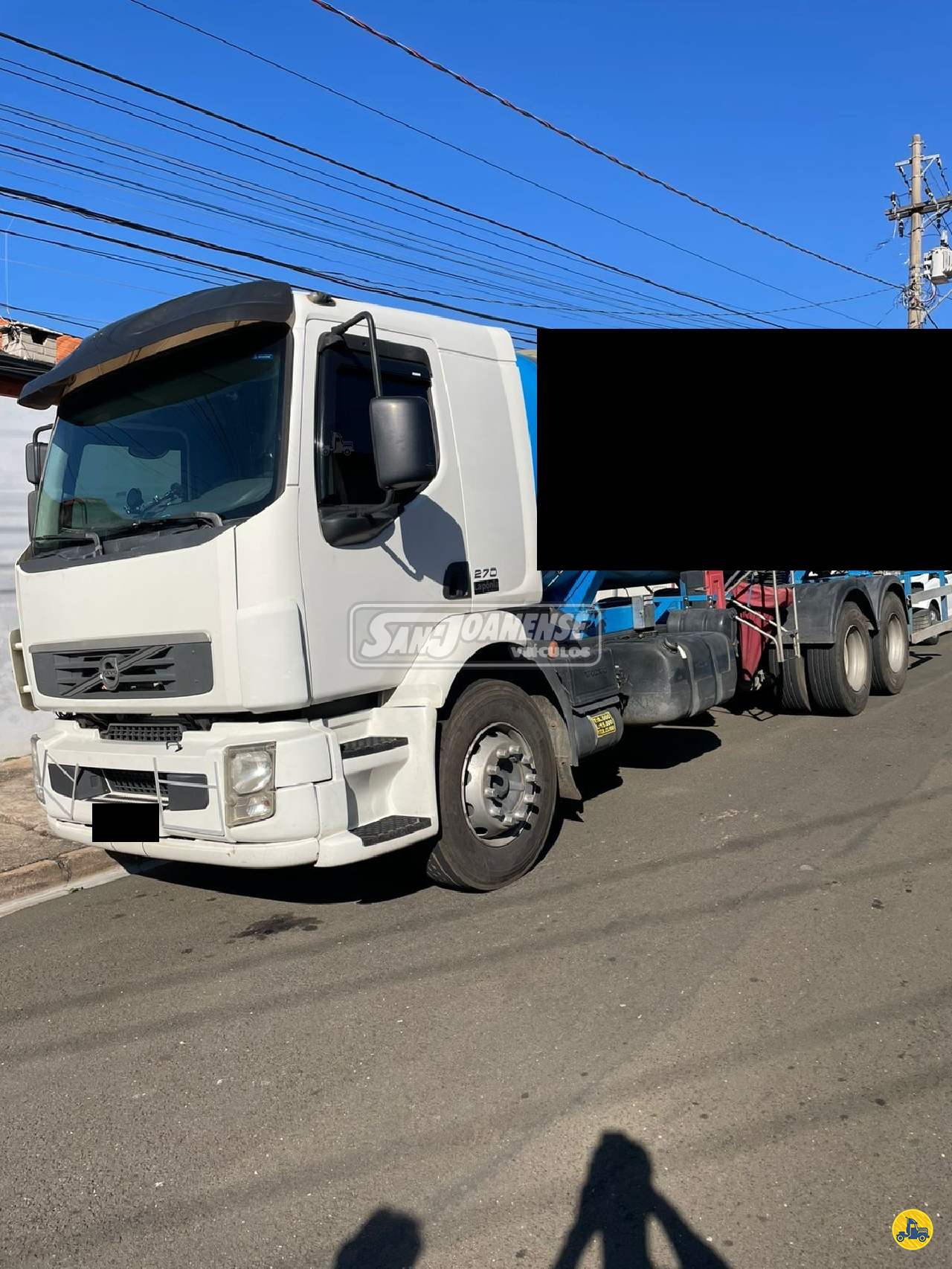 CAMINHAO VOLVO VOLVO VM 270 Chassis Truck 6x2 Sanjoanense Veículos LIMEIRA SÃO PAULO SP