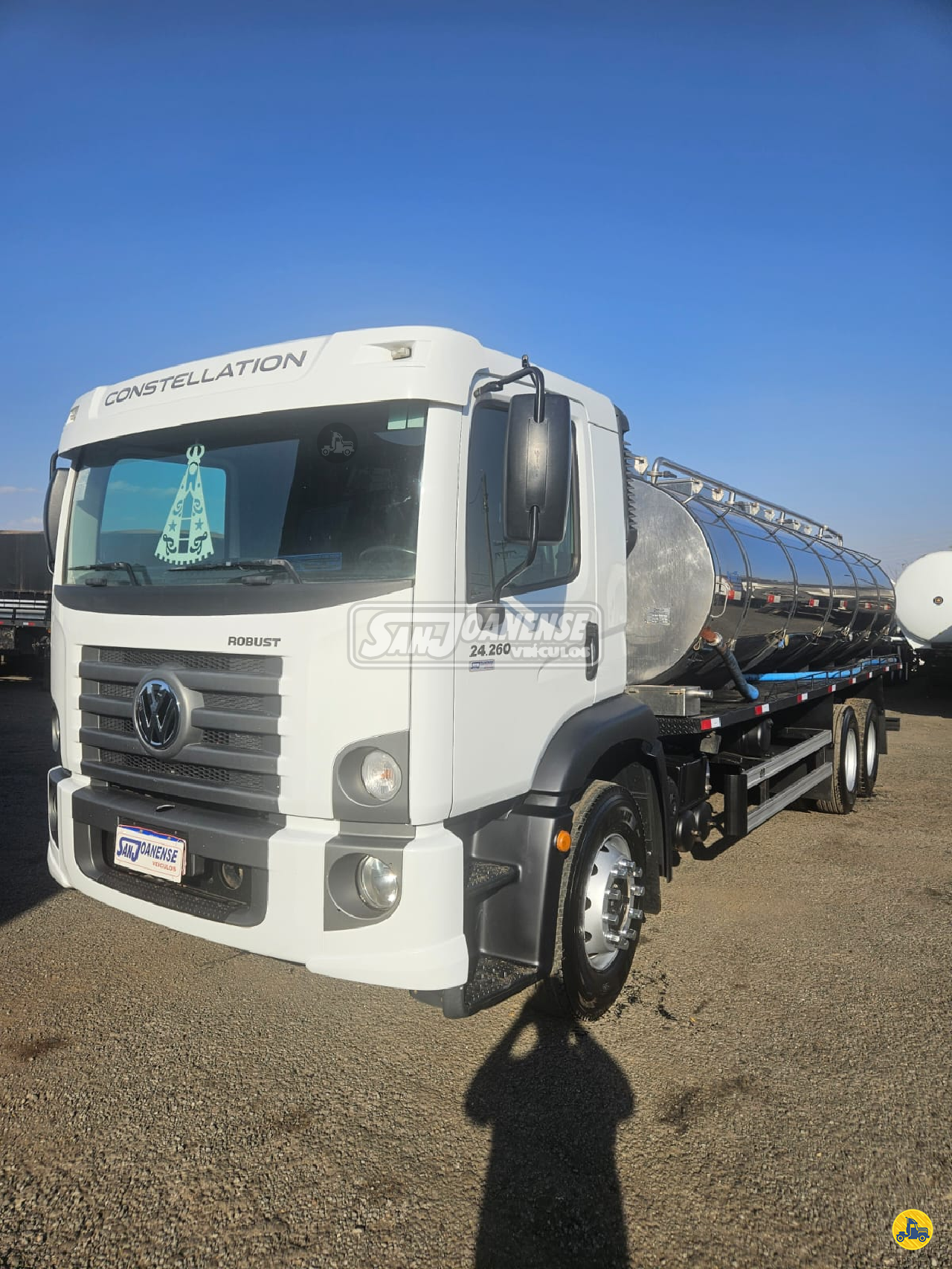 CAMINHAO VOLKSWAGEN VW 24260 Tanque Isotérmico Truck 6x2 Sanjoanense Veículos LIMEIRA SÃO PAULO SP