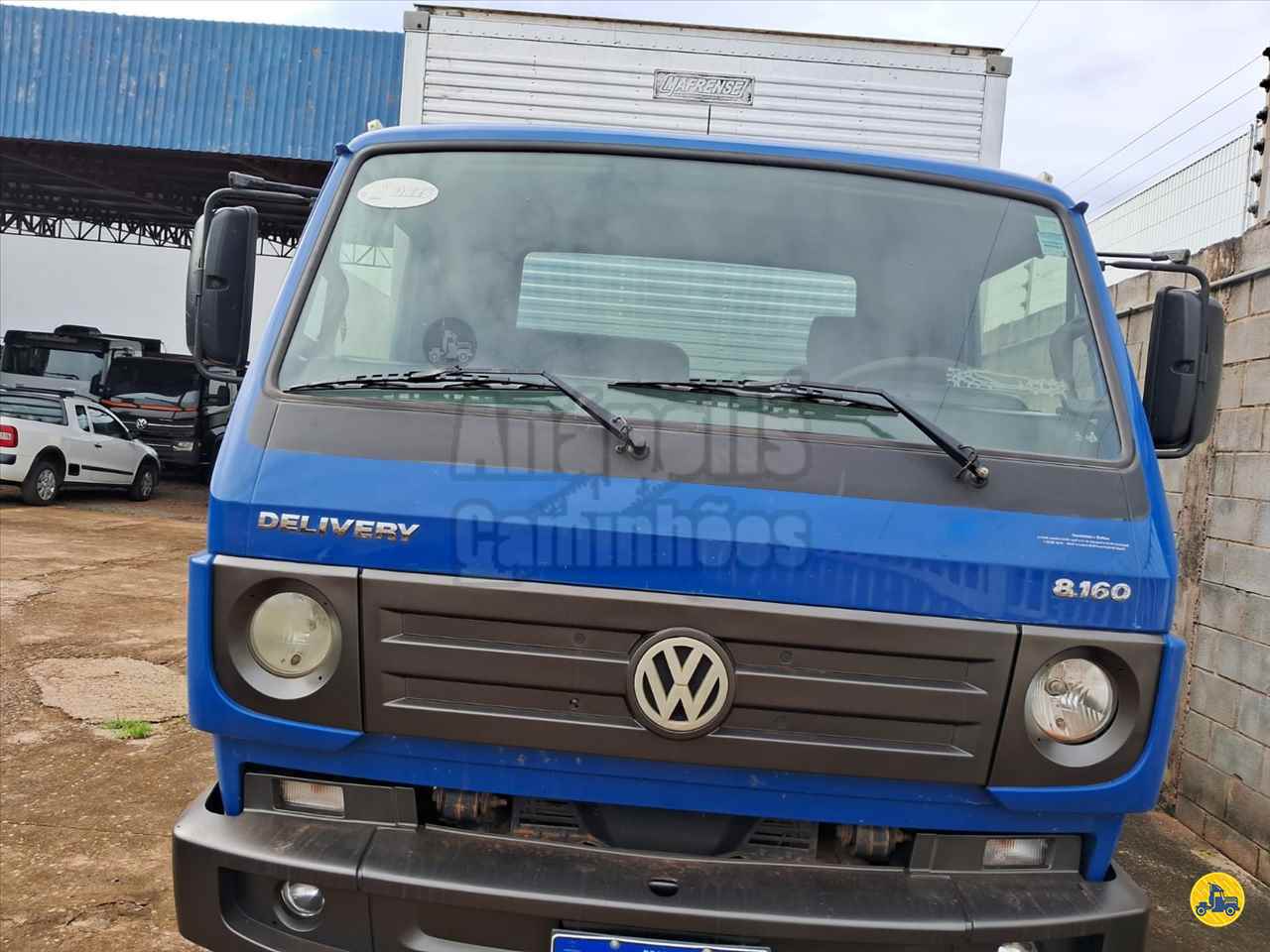 CAMINHAO VOLKSWAGEN VW 8160 Baú Furgão 3/4 4x2 Anápolis Caminhões ANAPOLIS GOIAS GO