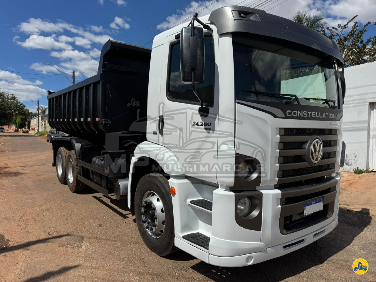 CAMINHAO VOLKSWAGEN VW 24280 Caçamba Basculante Truck 6x2 MP Multimarcas  GOIANIA GOIAS GO