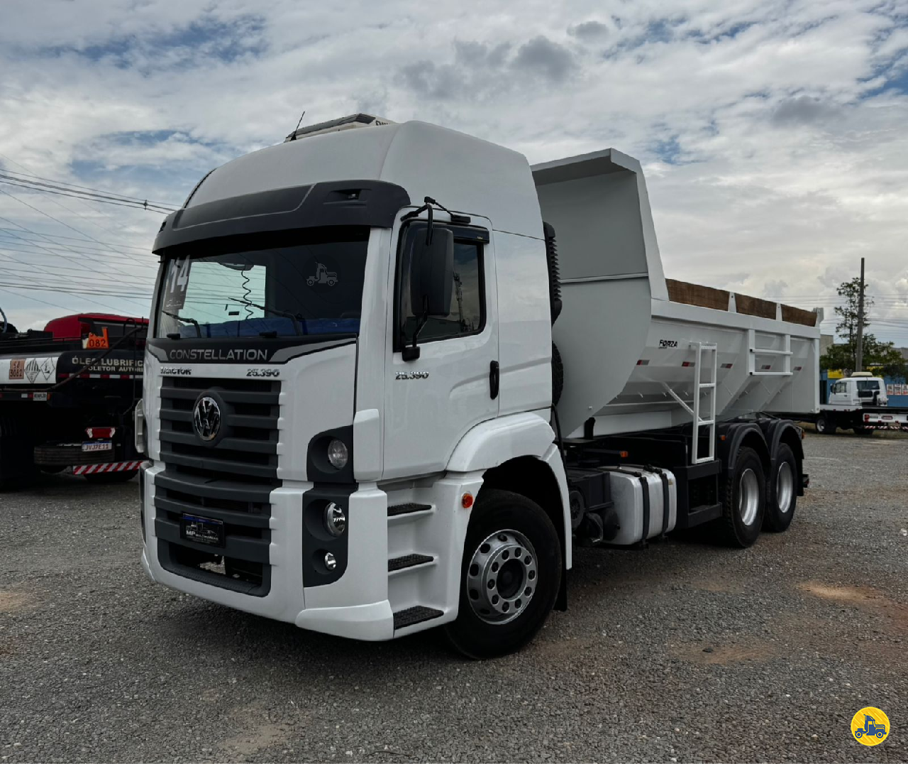 CAMINHAO VOLKSWAGEN VW 25420 Caçamba Basculante Truck 6x2 MP Multimarcas  GOIANIA GOIAS GO