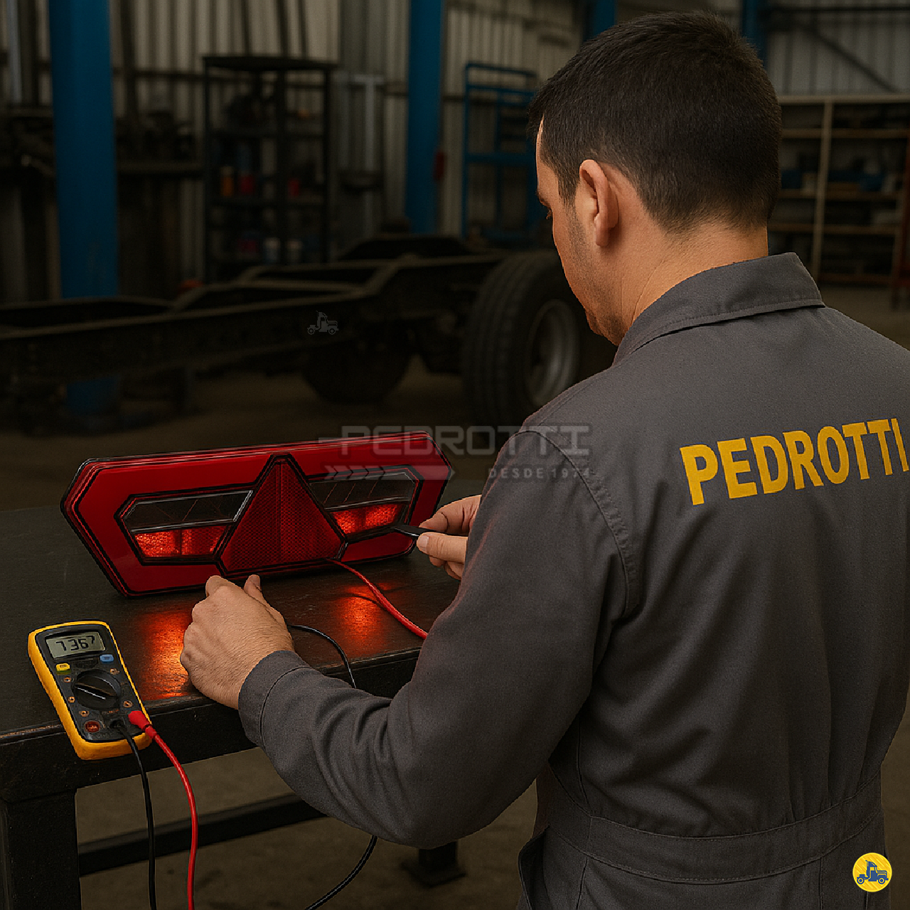 Serviços Elétrica - Pedrotti Implementos Rodoviários - Guerra