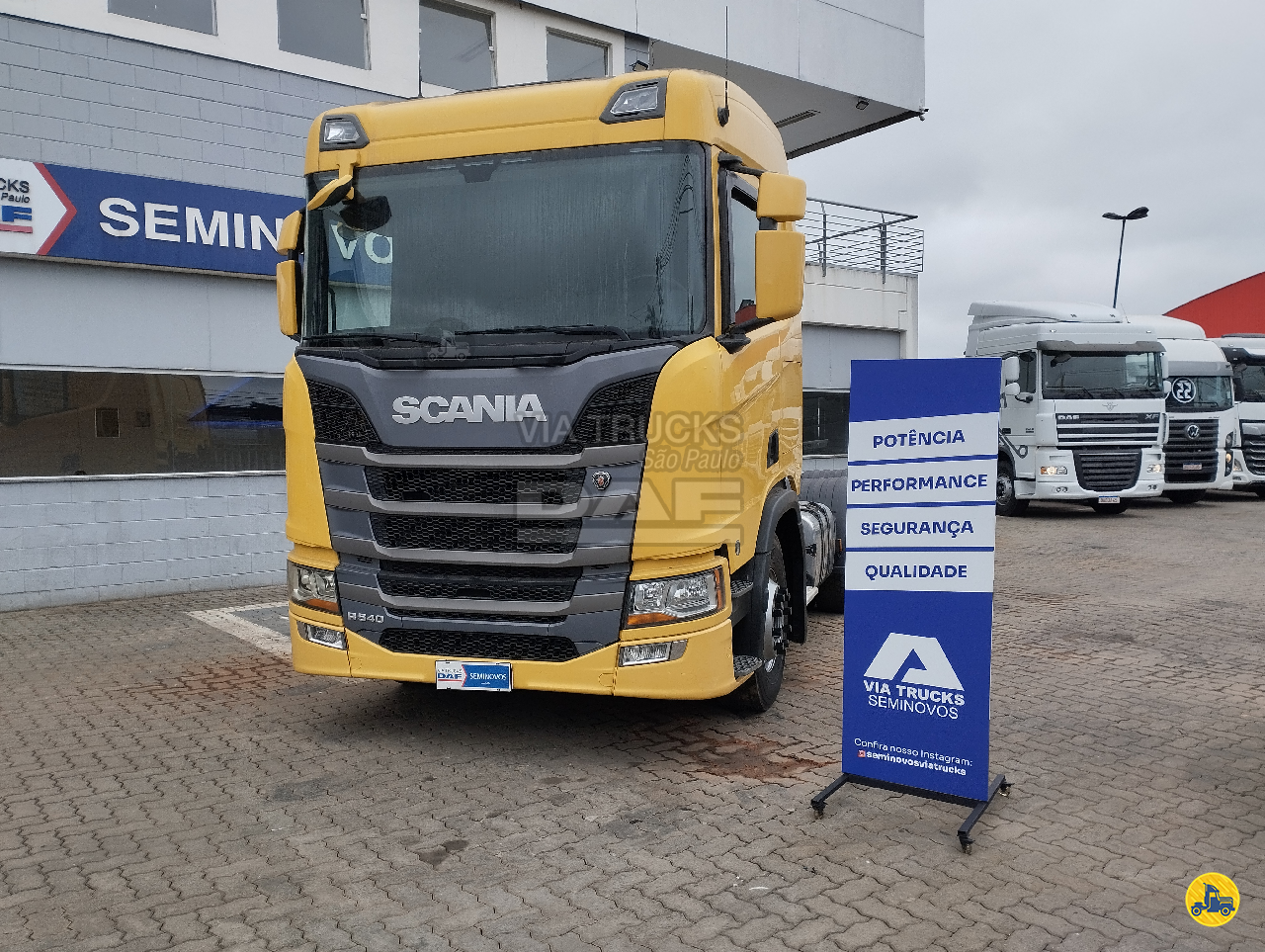 CAMINHAO SCANIA SCANIA R540 Cavalo Mecânico Cavalo 6x4 Via Trucks - DAF - Guarulhos-SP GUARULHOS SÃO PAULO SP