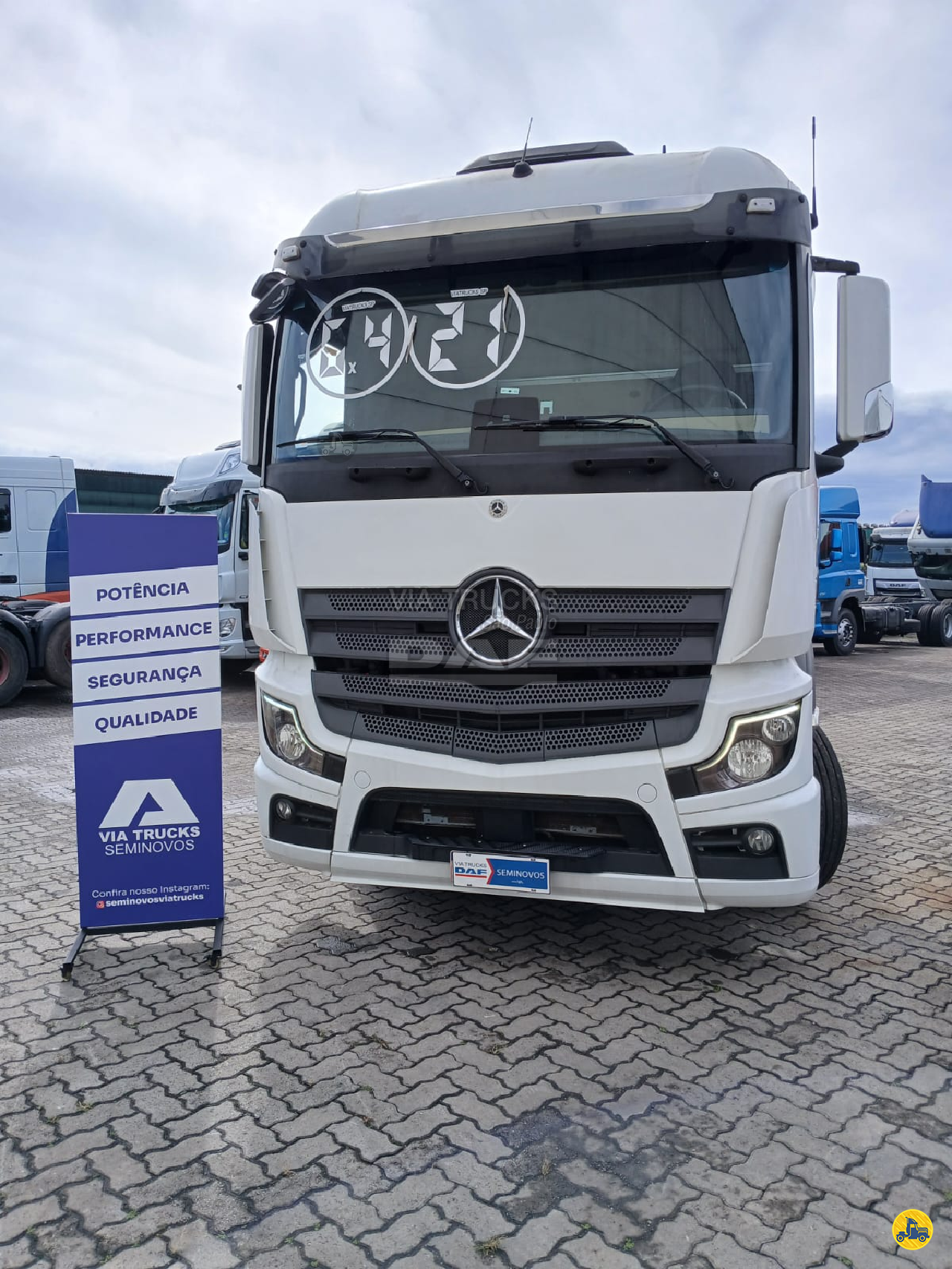 CAMINHAO MERCEDES-BENZ MB 2651 Cavalo Mecânico Cavalo 6x4 Via Trucks - DAF - Guarulhos-SP GUARULHOS SÃO PAULO SP