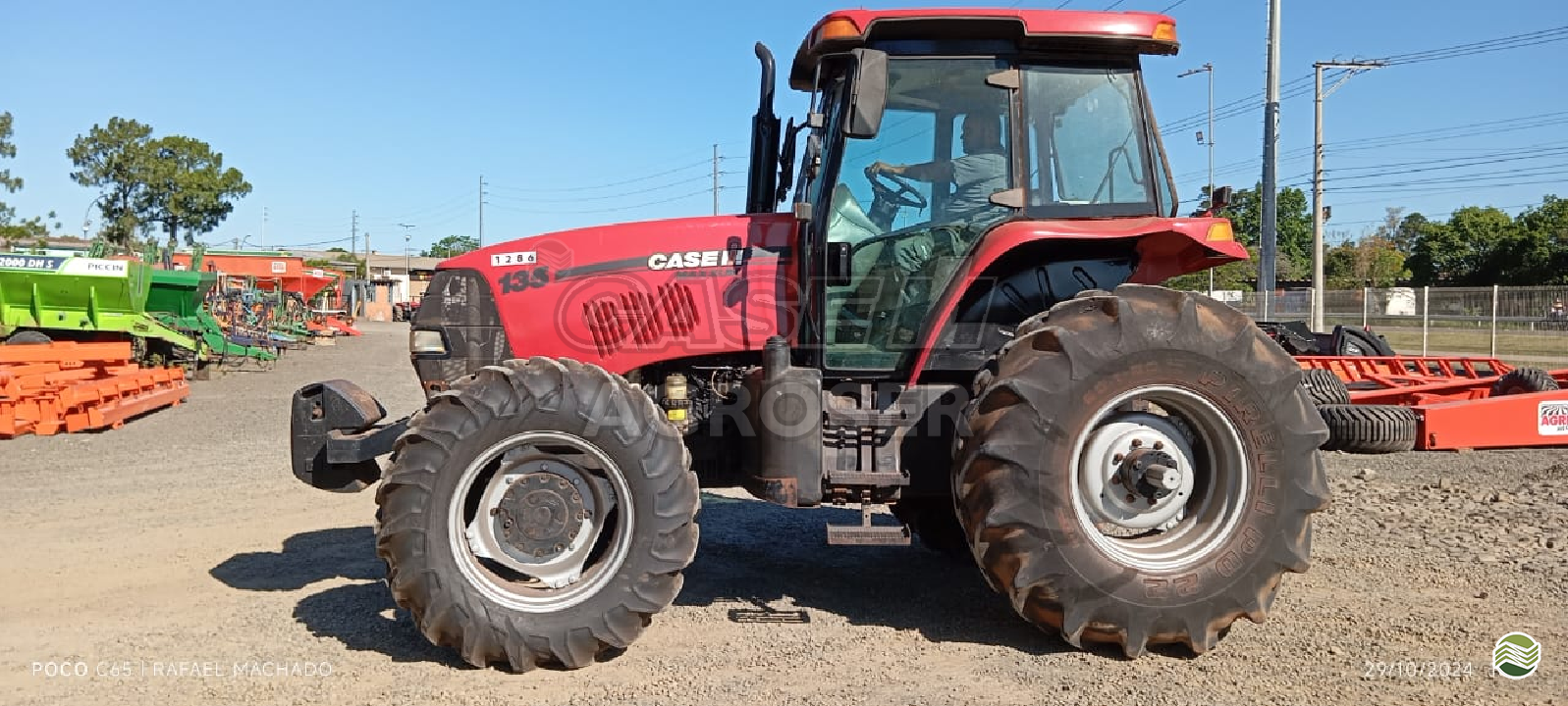 TRATOR CASE MAXXUM 135 Tração 4x4 Agroser - Case URUGUAIANA RIO GRANDE DO SUL RS