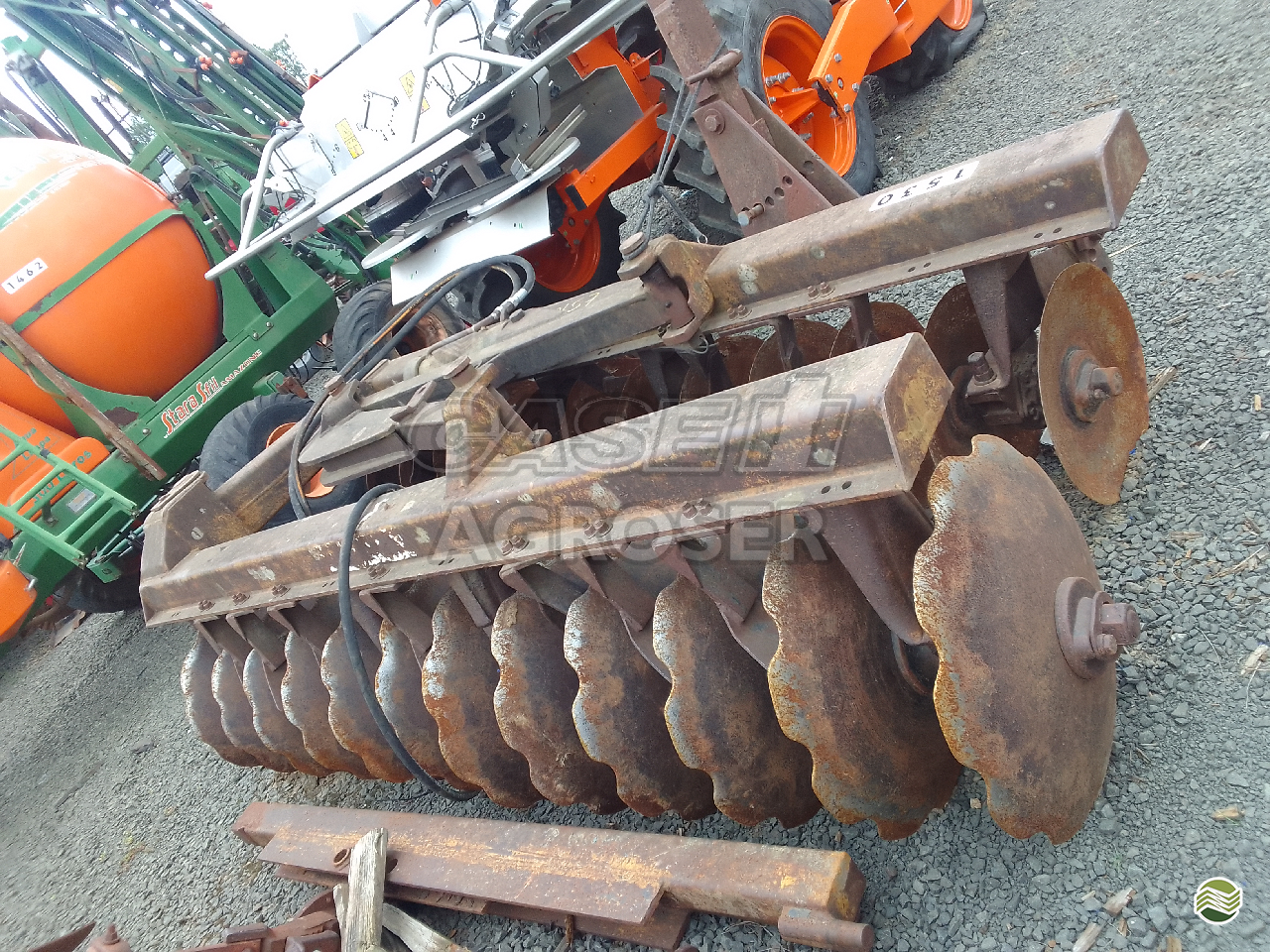 IMPLEMENTOS AGRICOLAS GRADE ARADORA ARADORA 20 DISCOS Agroser - Case URUGUAIANA RIO GRANDE DO SUL RS