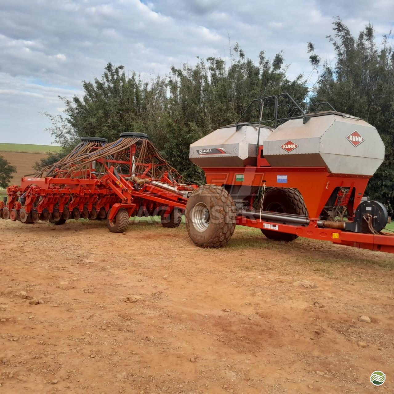 SEMEADEIRA KUHN QUADRA ARIFLOW 7500 Agroser - Case URUGUAIANA RIO GRANDE DO SUL RS