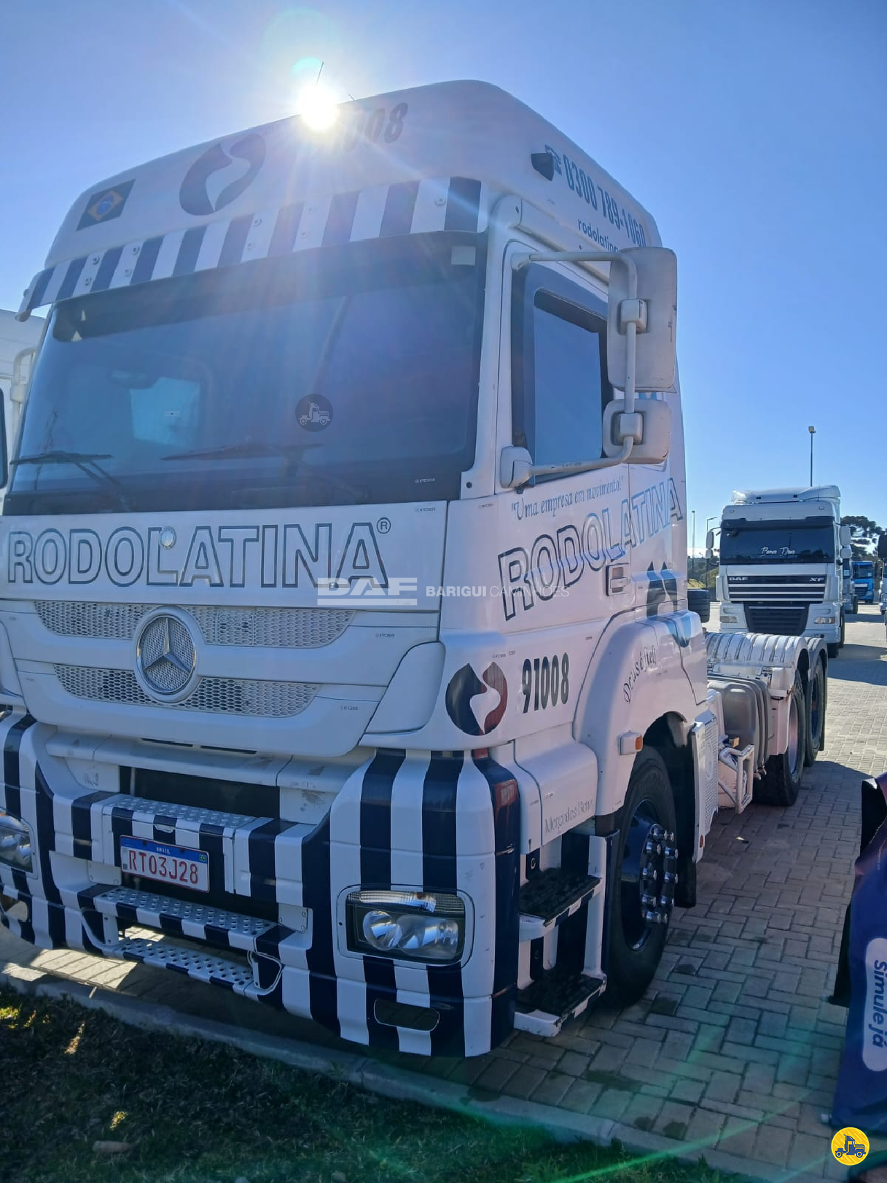 CAMINHAO MERCEDES-BENZ MB 2036 Chassis Cavalo 6x2 DAF Barigui Chapecó Cordilheira Alta CORDILHEIRA ALTA SANTA CATARINA SC
