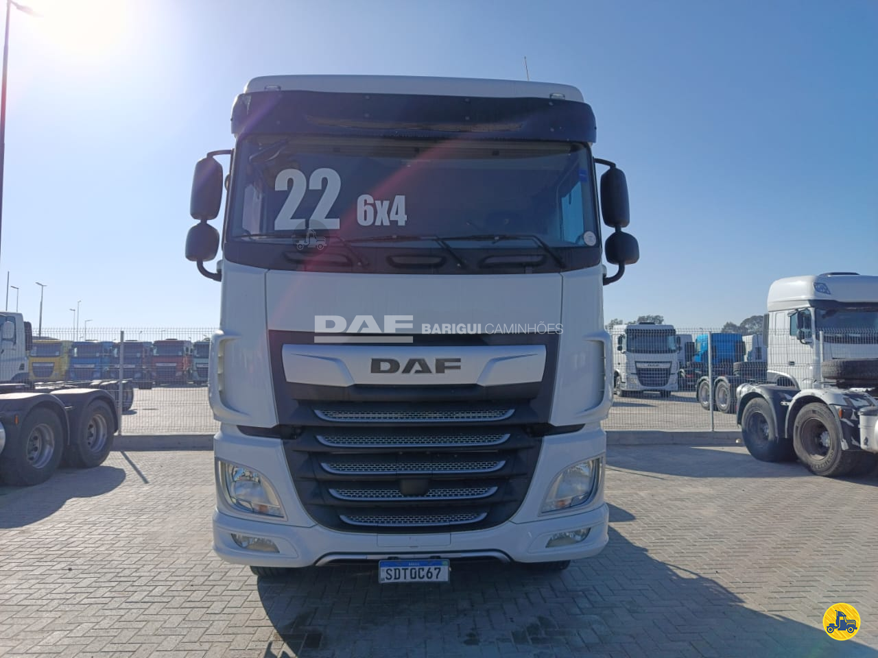 CAMINHAO DAF DAF XF FTT 530 Chassis Cavalo 6x4 DAF Barigui Chapecó Cordilheira Alta CORDILHEIRA ALTA SANTA CATARINA SC