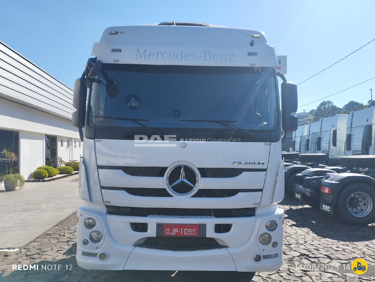 CAMINHAO MERCEDES-BENZ MB 2546 Chassis Cavalo 6x2 DAF Barigui Chapecó Cordilheira Alta CORDILHEIRA ALTA SANTA CATARINA SC