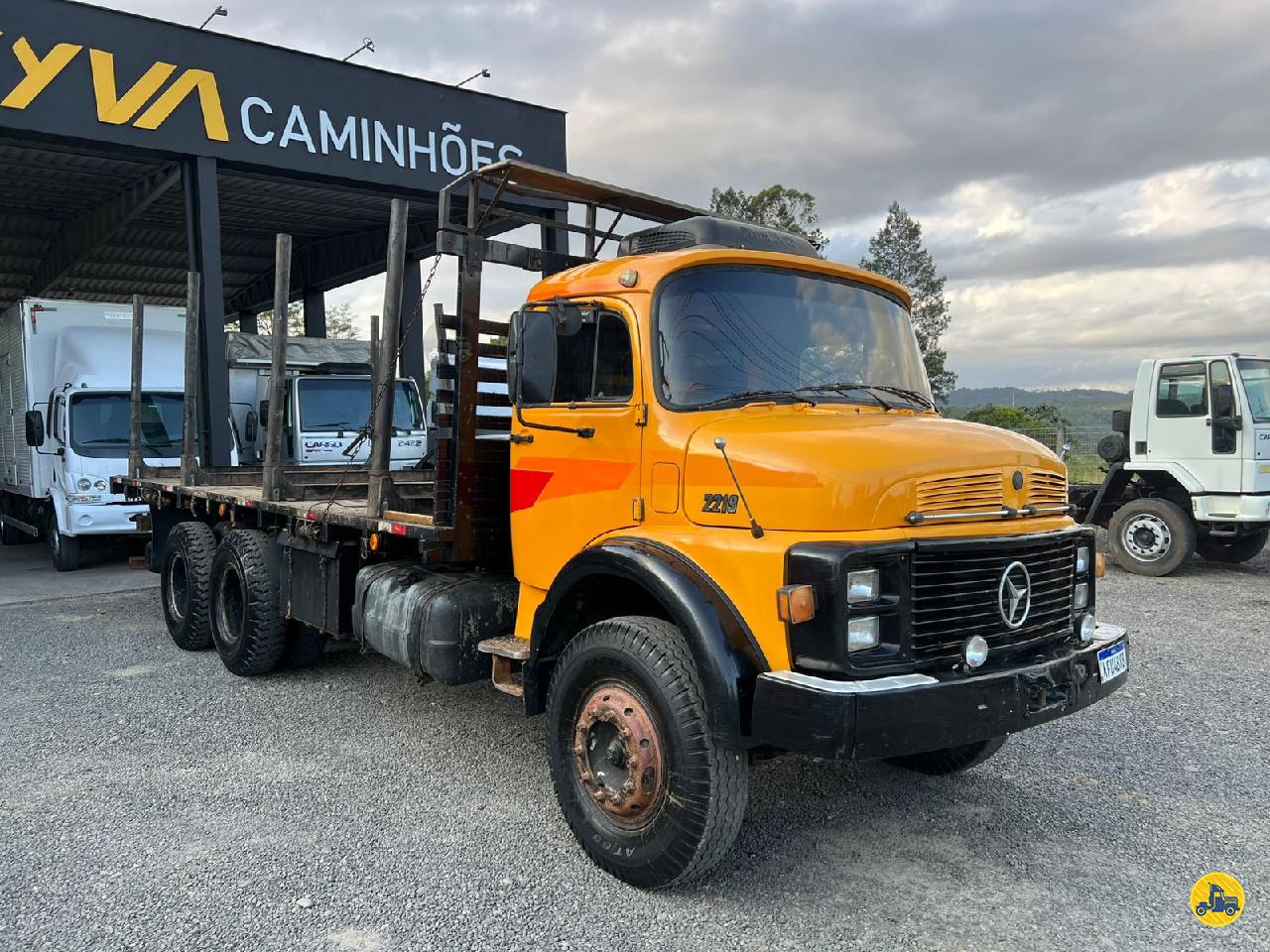 CAMINHAO MERCEDES-BENZ MB 2219 Tora Florestal Truck 6x4 Natyva Caminhões ORLEANS SANTA CATARINA SC