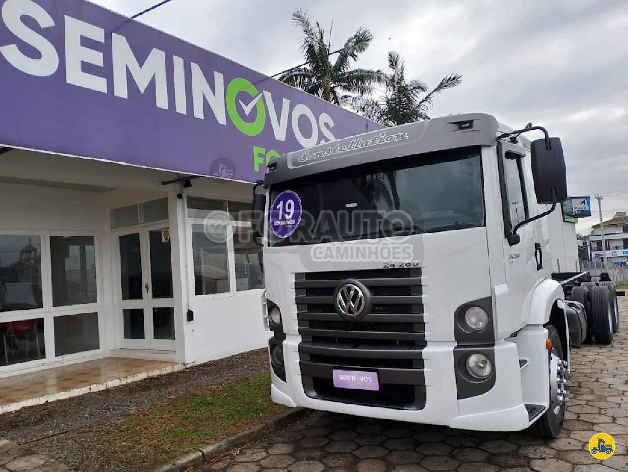 CAMINHAO VOLKSWAGEN VW 24280 Chassis Truck 6x2 Forauto Caminhões Seminovos - Foton  OSORIO RIO GRANDE DO SUL RS