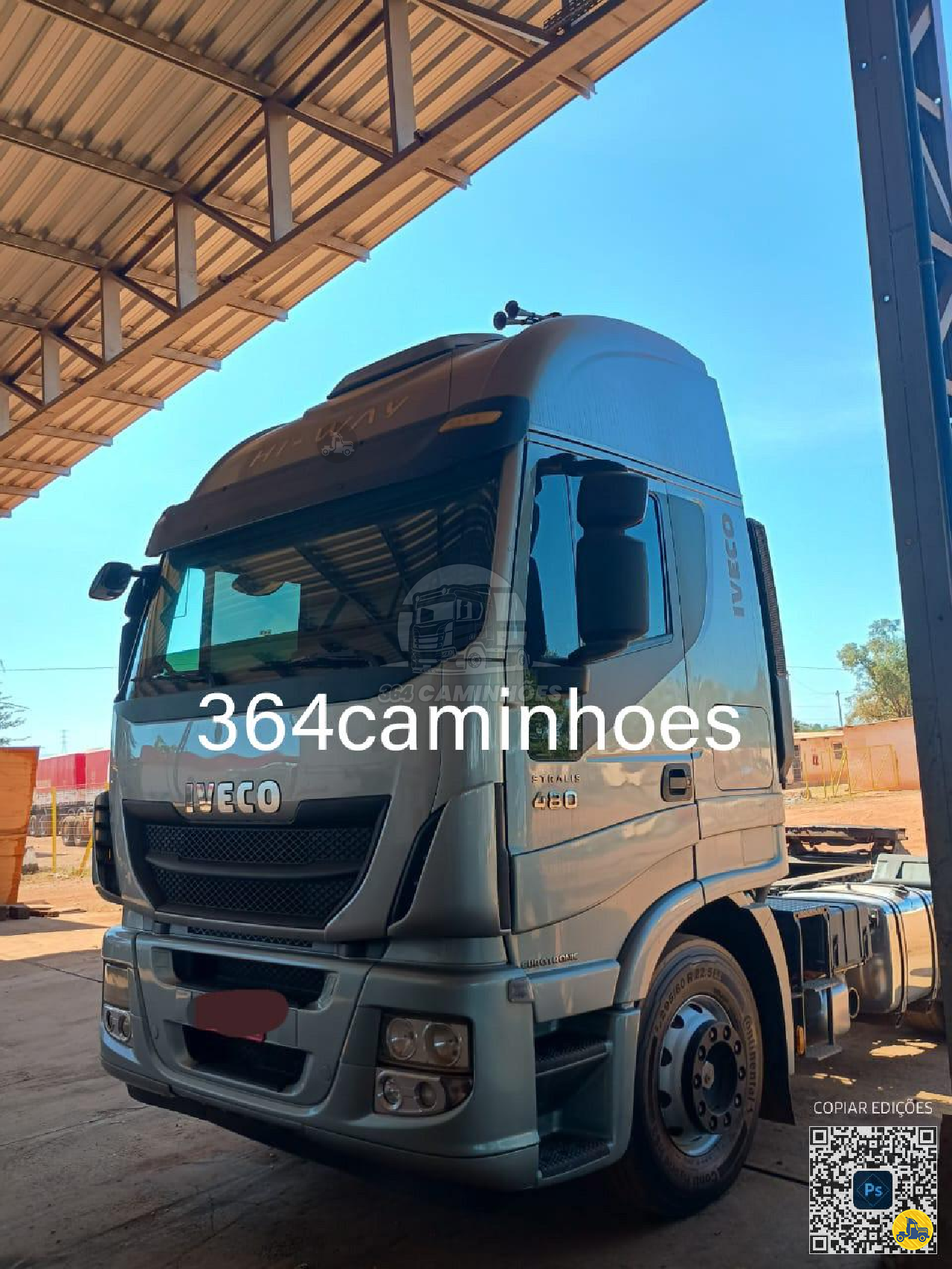 CAMINHAO IVECO STRALIS 480 Cavalo Mecânico Cavalo 6x4 364 Caminhões JACIARA MATO GROSSO MT