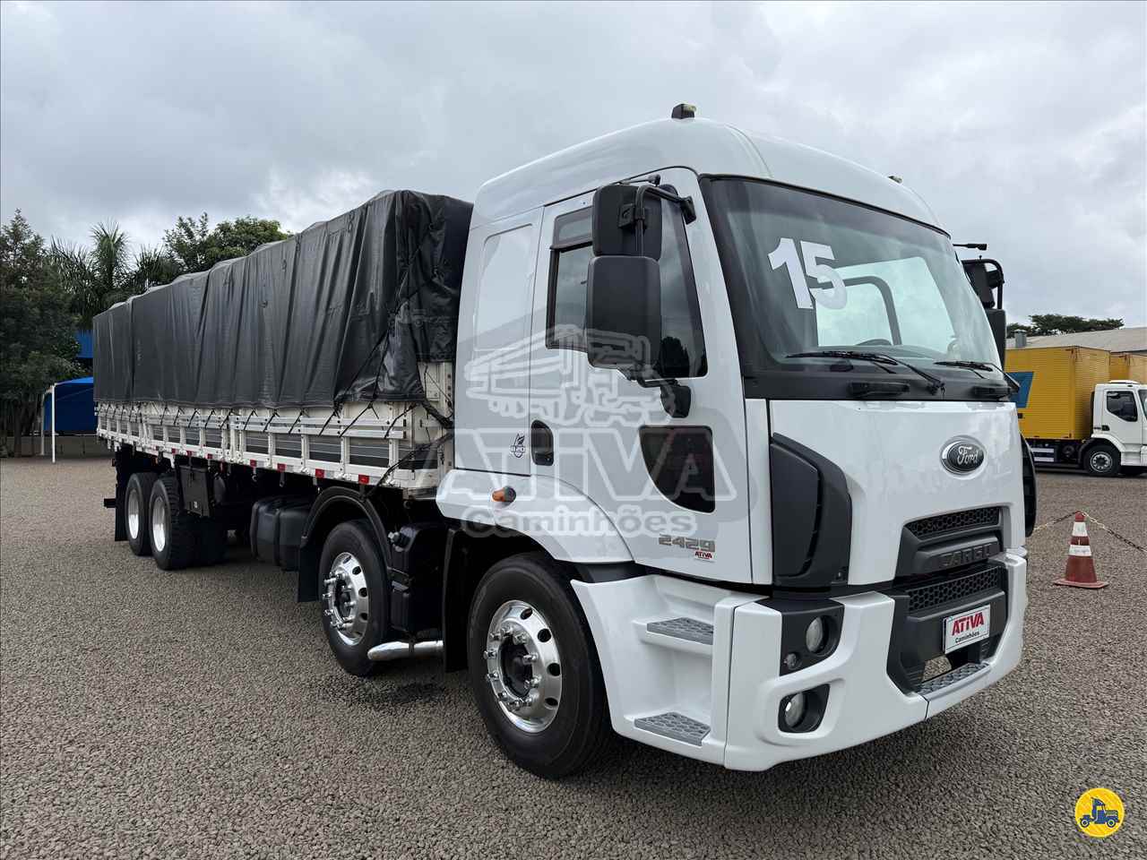 CAMINHAO FORD CARGO 2429 Graneleiro BiTruck 8x2 Ativa Caminhões CATANDUVA SÃO PAULO SP