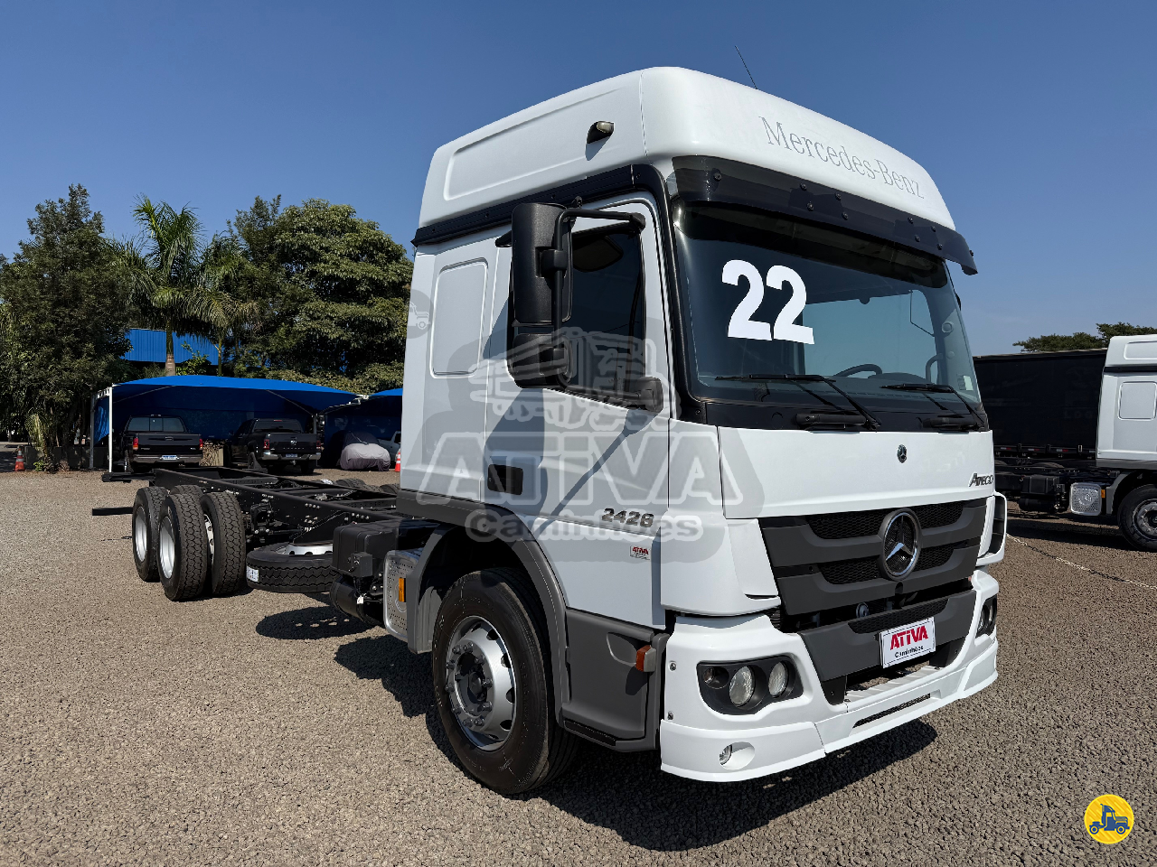 CAMINHAO MERCEDES-BENZ MB 1620 Chassis Truck 6x2 Ativa Caminhões CATANDUVA SÃO PAULO SP