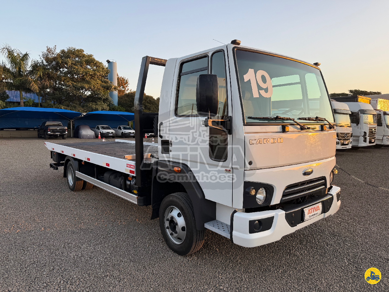 CAMINHAO FORD CARGO 816 Plataforma Guincho 3/4 4x2 Ativa Caminhões CATANDUVA SÃO PAULO SP