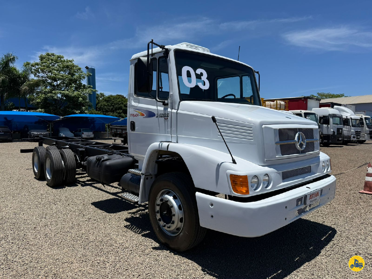 CAMINHAO MERCEDES-BENZ MB 1620 Chassis Truck 6x2 Ativa Caminhões CATANDUVA SÃO PAULO SP