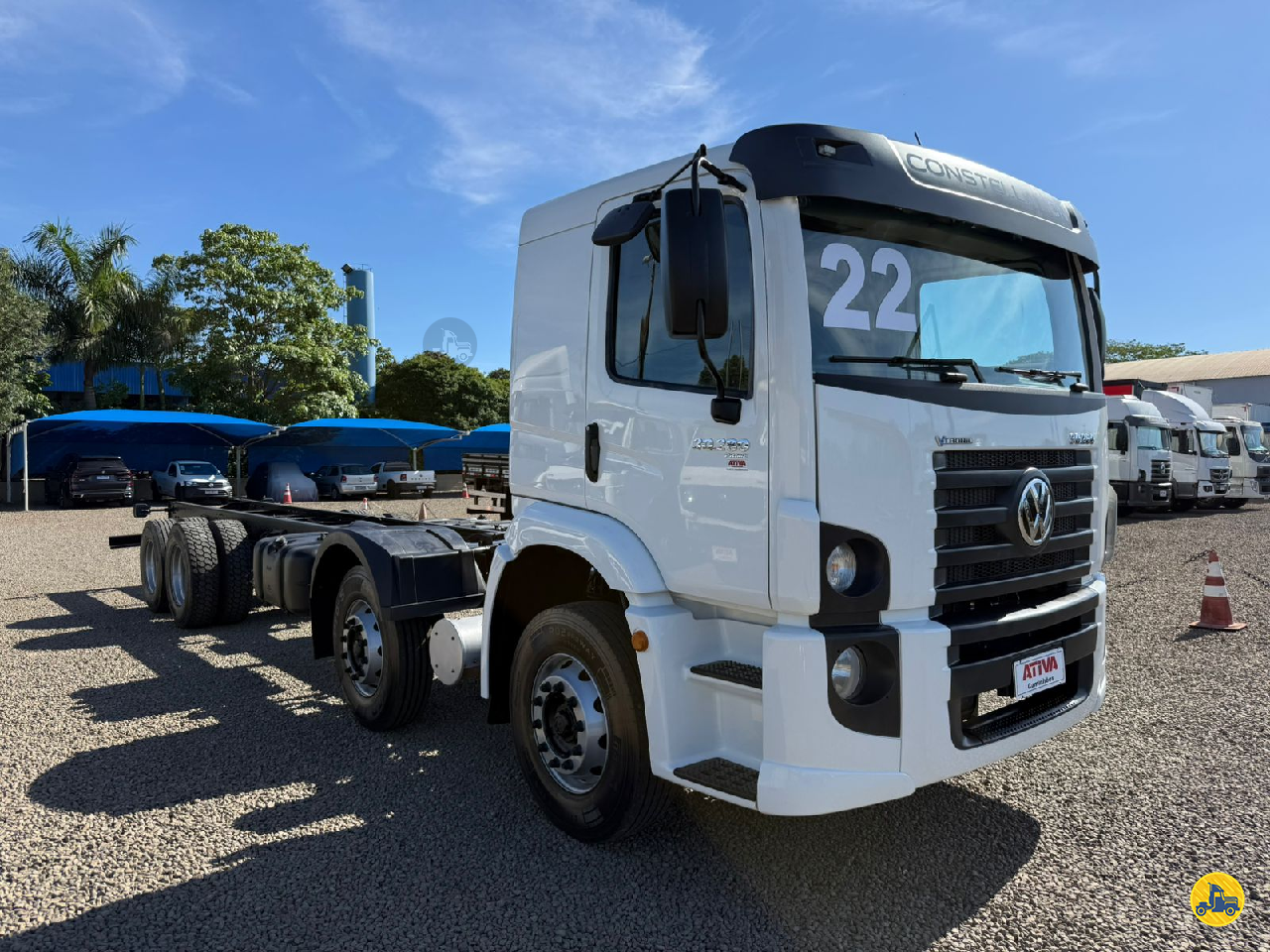 CAMINHAO VOLKSWAGEN VW 30280 Chassis BiTruck 8x2 Ativa Caminhões CATANDUVA SÃO PAULO SP
