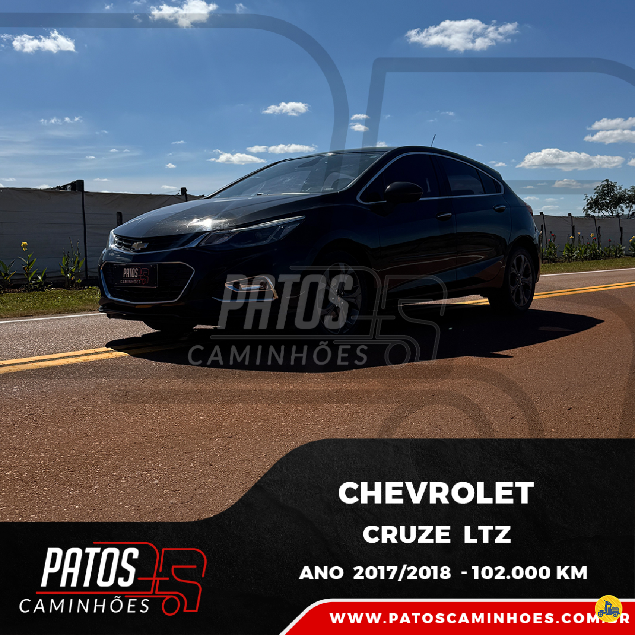 CARRO GM - Chevrolet Cruze 1.4 LTZ Sport Patos Caminhões PATOS DE MINAS MINAS GERAIS MG