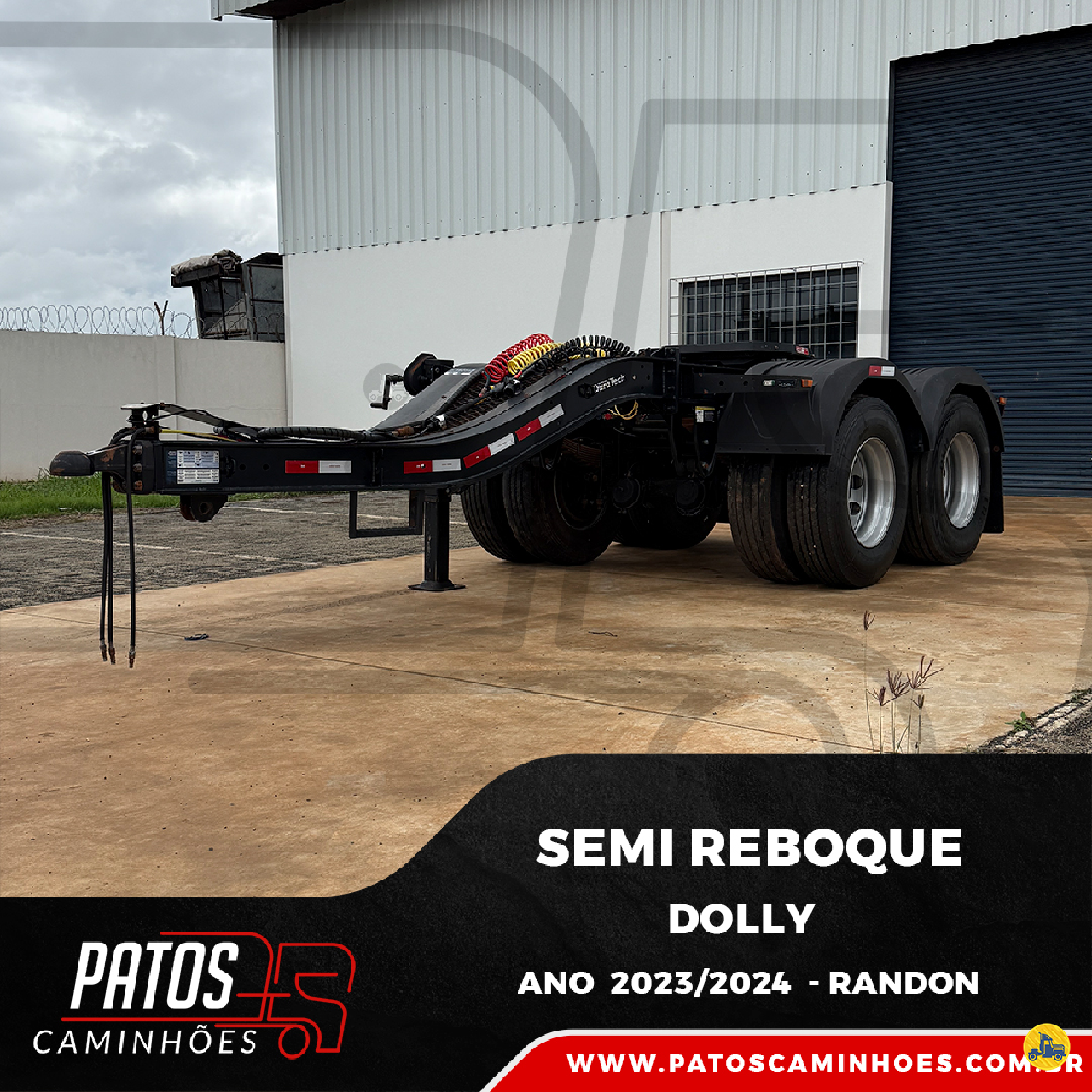 CARRETA DOLLY DOLLY 1 EIXO Patos Caminhões PATOS DE MINAS MINAS GERAIS MG