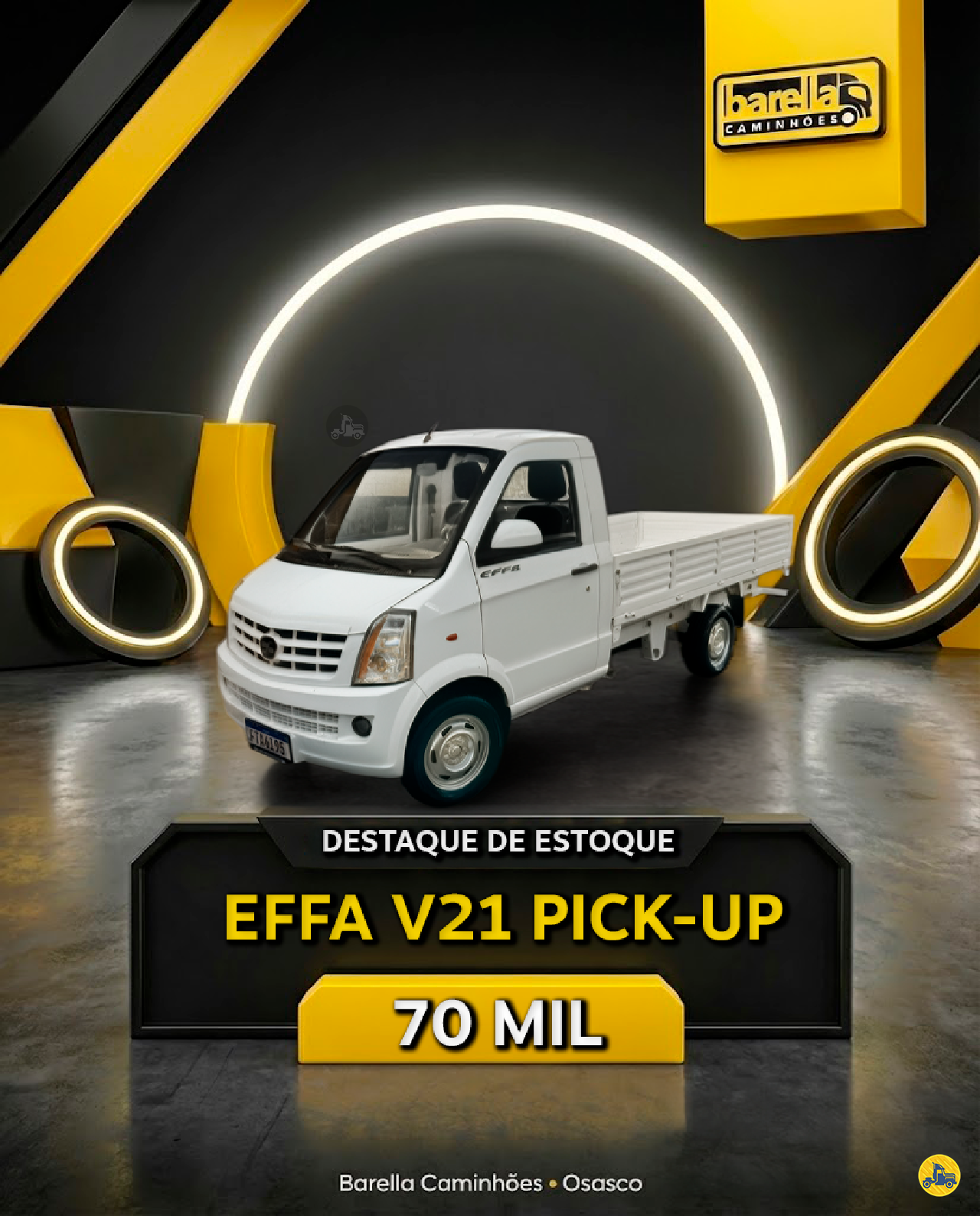 UTILITARIOS EFFA MOTORS Picape Curta Barella Caminhões OSASCO SÃO PAULO SP