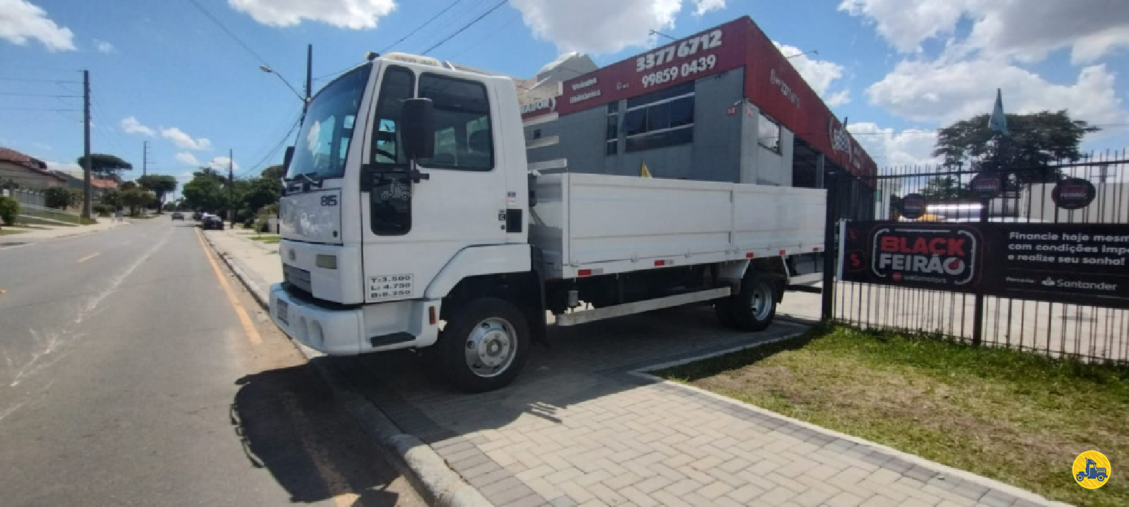 CAMINHAO FORD CARGO 815 Carga Seca 3/4 4x2 Senador Veículos CURITIBA PARANÁ PR