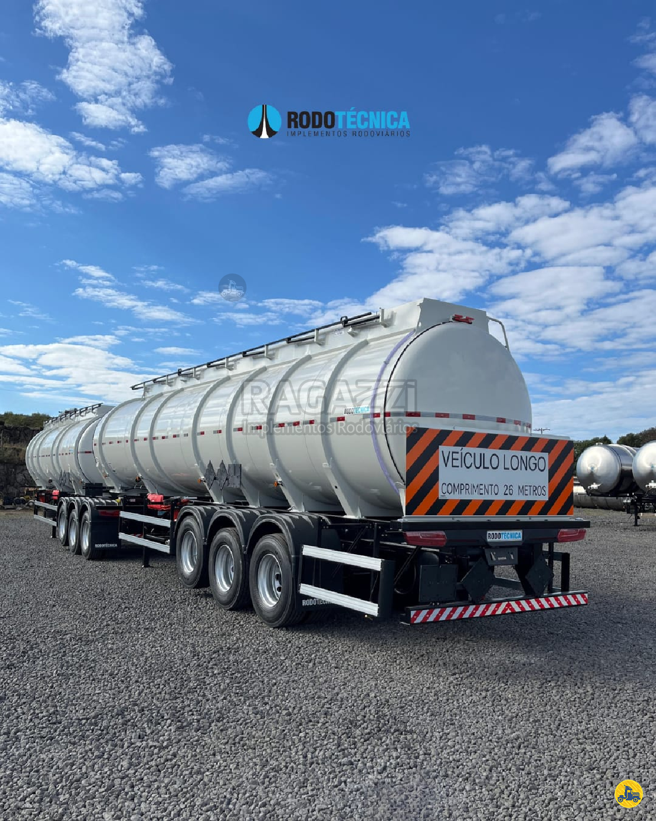 CARRETA BITREM 9 EIXOS TANQUE AÇO Ragazzi Implementos Rodoviários - Olivo - Rodotecnica GOIANIA GOIAS GO