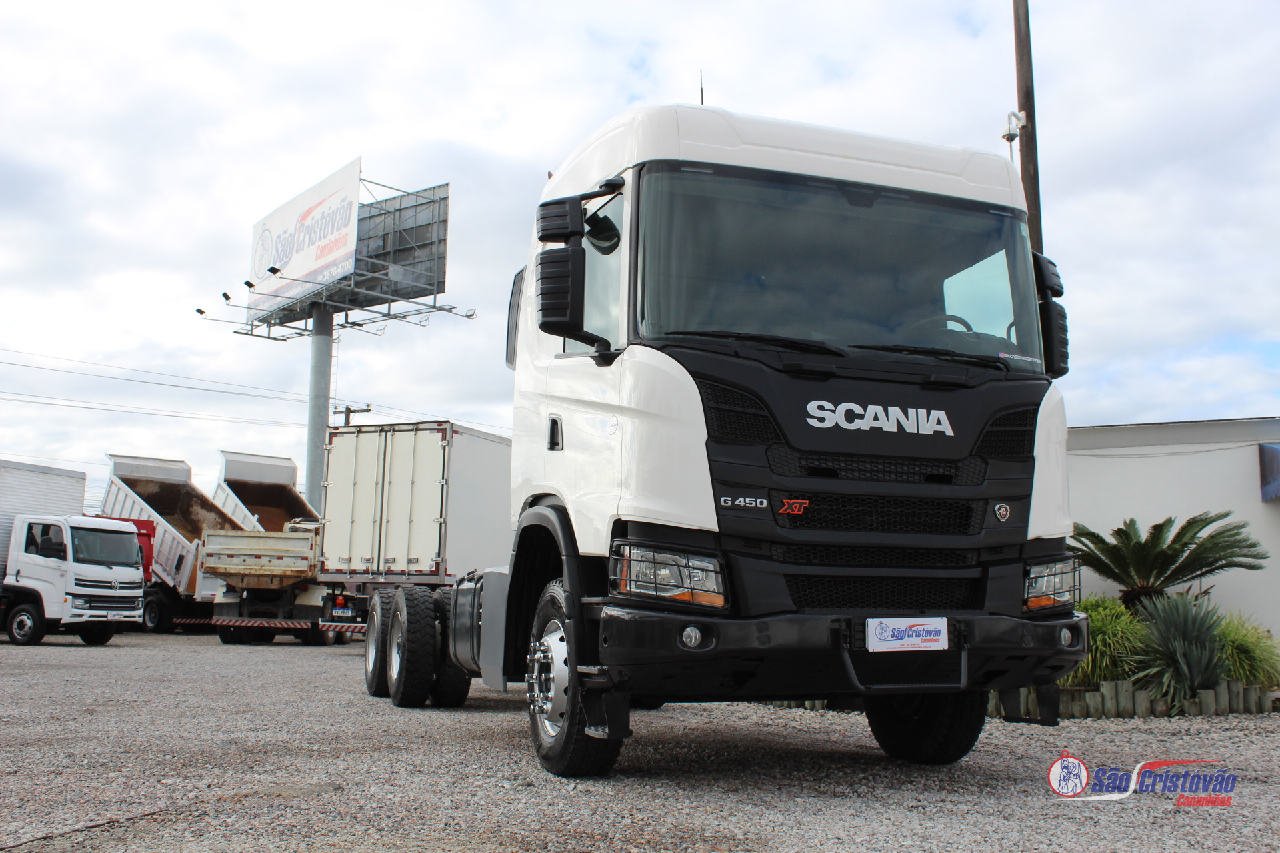 CAMINHAO SCANIA SCANIA G450 Chassis Truck 6x4 São Cristóvão Caminhões SAO JOSE SANTA CATARINA SC