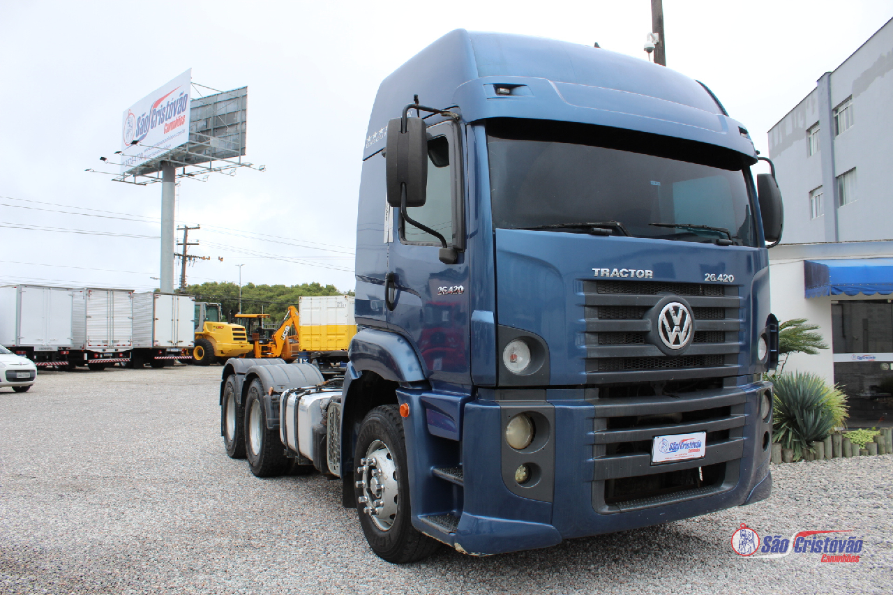 CAMINHAO VOLKSWAGEN VW 26420 Chassis Truck 6x4 São Cristóvão Caminhões SAO JOSE SANTA CATARINA SC