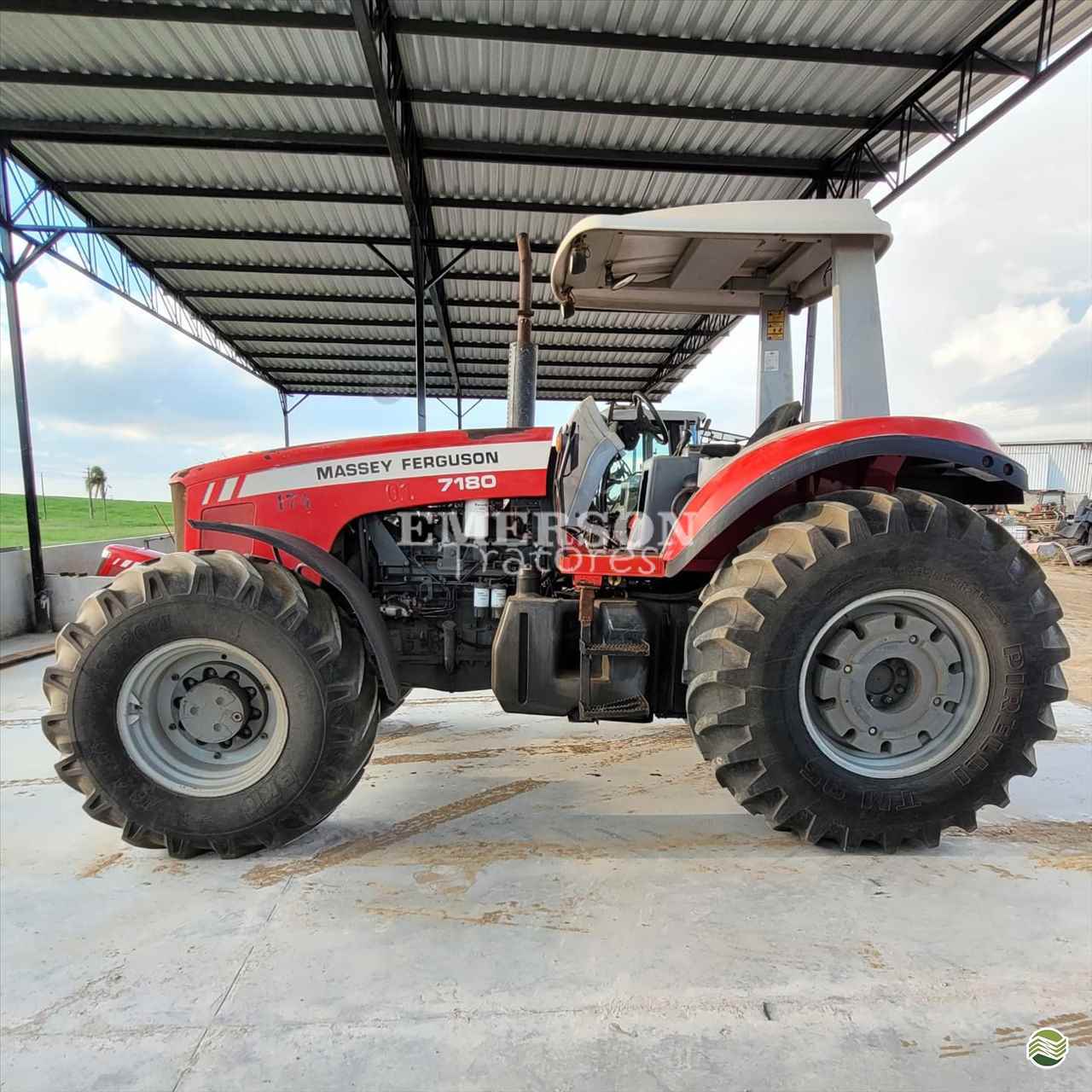 TRATOR MASSEY FERGUSON MF 7180 Tração 4x4 Emerson Tratores PONTA GROSSA PARANÁ PR