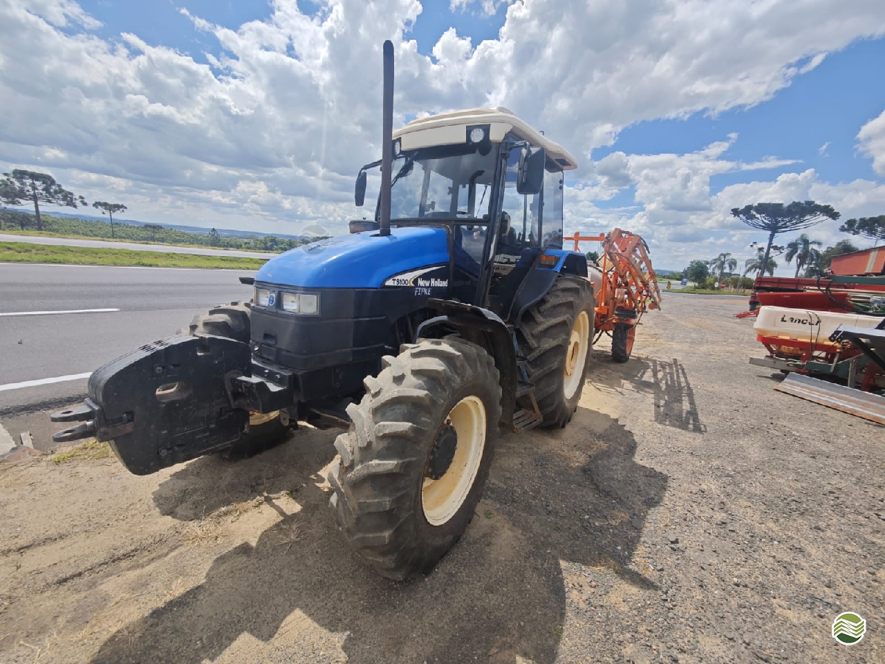 TRATOR NEW HOLLAND NEW TS 100 Tração 4x4 Emerson Tratores PONTA GROSSA PARANÁ PR
