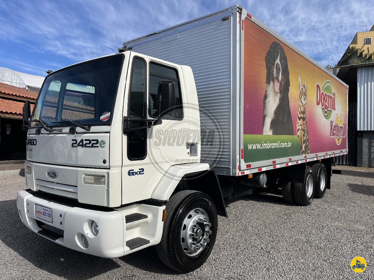 CAMINHAO FORD CARGO 2422 Baú Furgão Truck 6x2 Siqueira Caminhões BRAGANCA PAULISTA SÃO PAULO SP