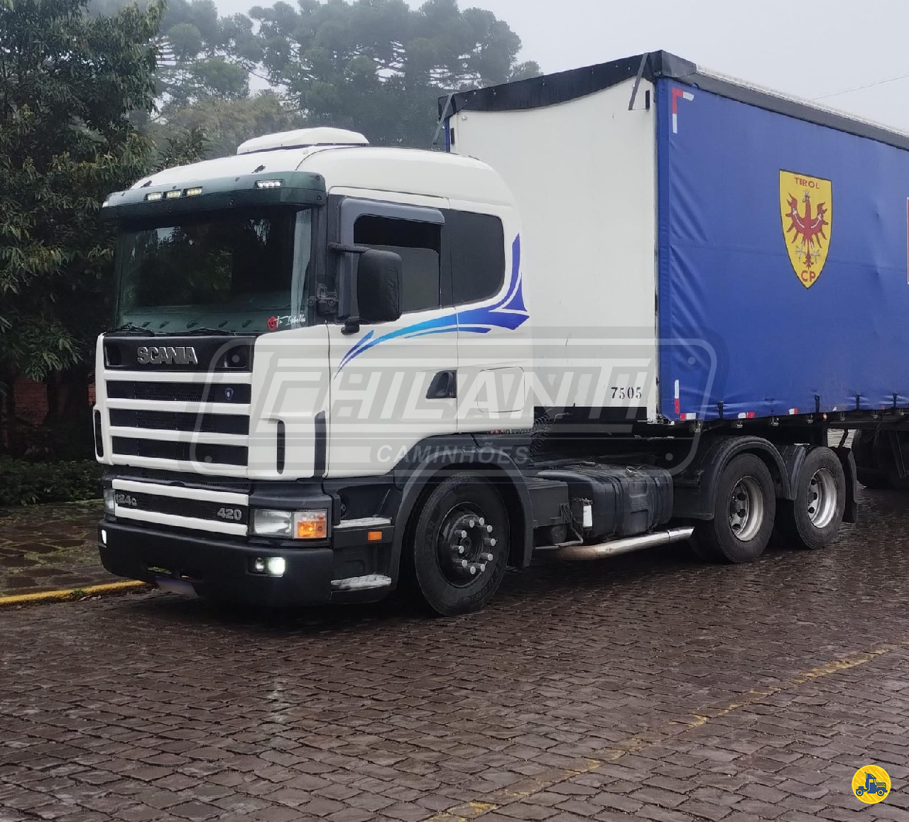 CAMINHAO SCANIA SCANIA 124 420 Cavalo Mecânico Cavalo 6x2 Chilanti Caminhões QUATRO BARRAS PARANÁ PR