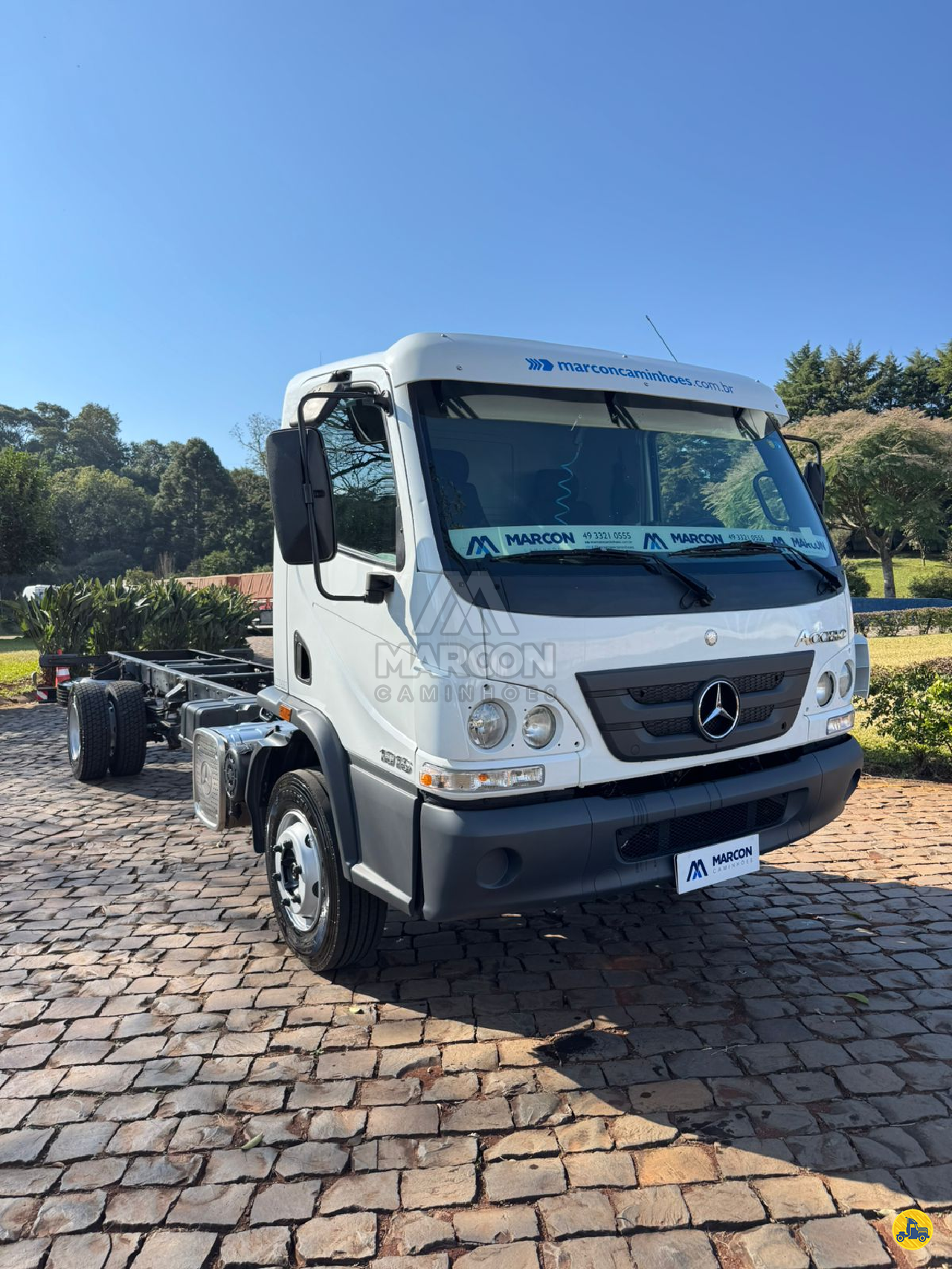 CAMINHAO MERCEDES-BENZ MB 1016 Chassis 3/4 4x2 Marcon Caminhões CHAPECO SANTA CATARINA SC