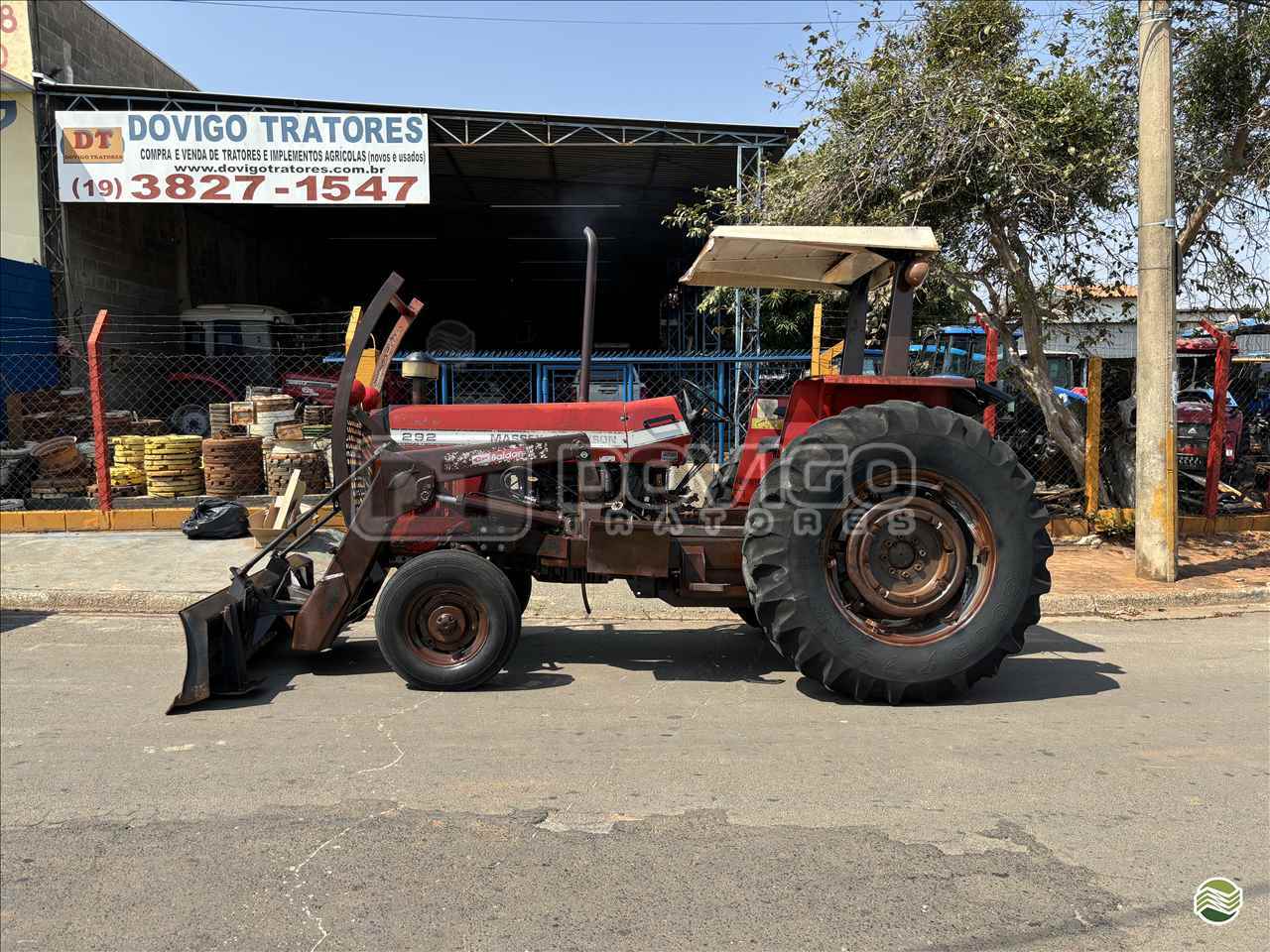 TRATOR MASSEY FERGUSON MF 292 Tração 4x2 Dovigo Tratores ARTUR NOGUEIRA SÃO PAULO SP