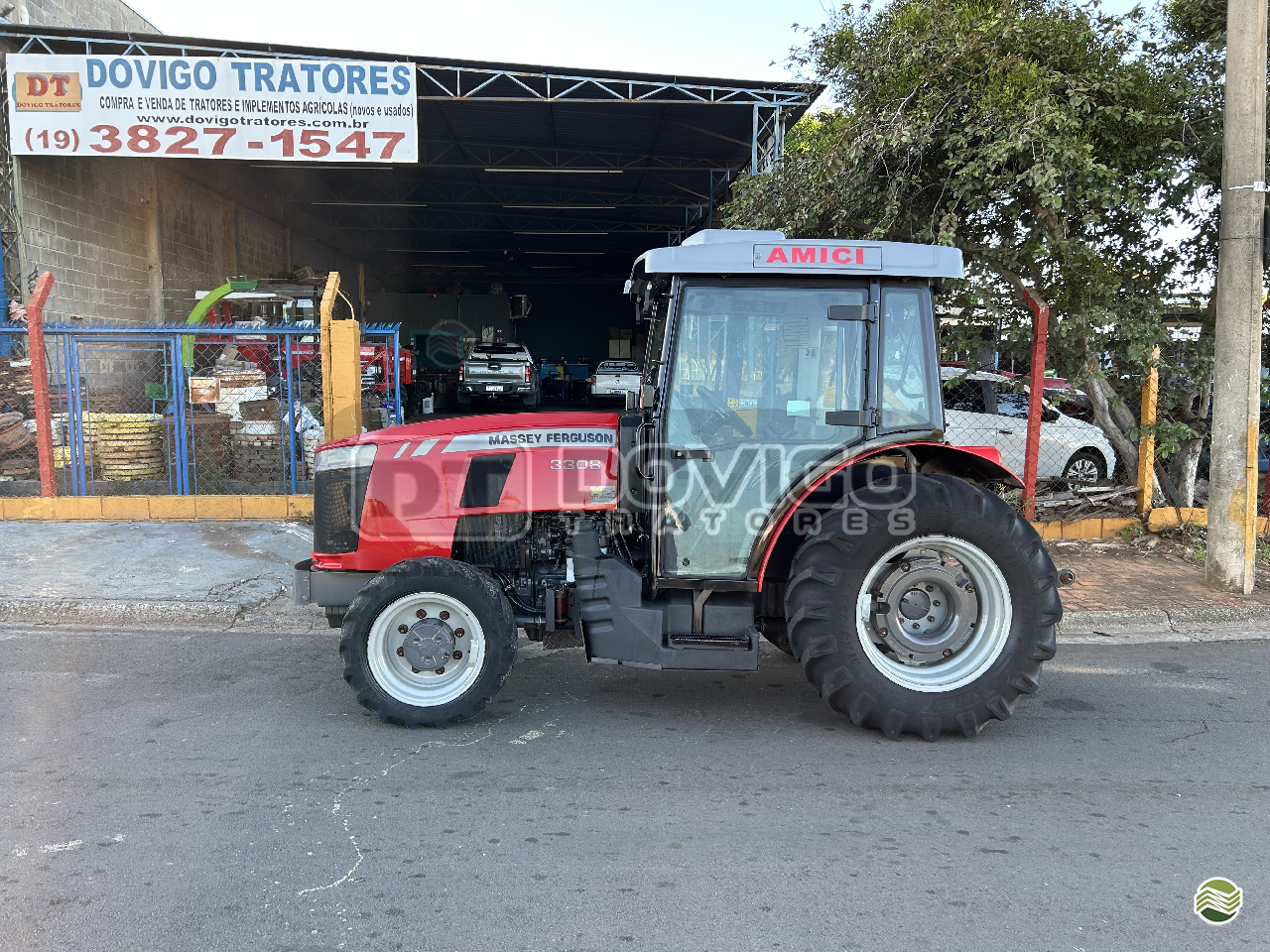 TRATOR MASSEY FERGUSON MF 3308 Tração 4x4 Dovigo Tratores ARTUR NOGUEIRA SÃO PAULO SP