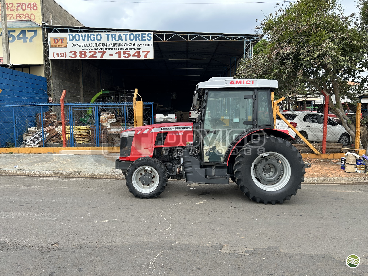 TRATOR MASSEY FERGUSON MF 3308 Tração 4x4 Dovigo Tratores ARTUR NOGUEIRA SÃO PAULO SP