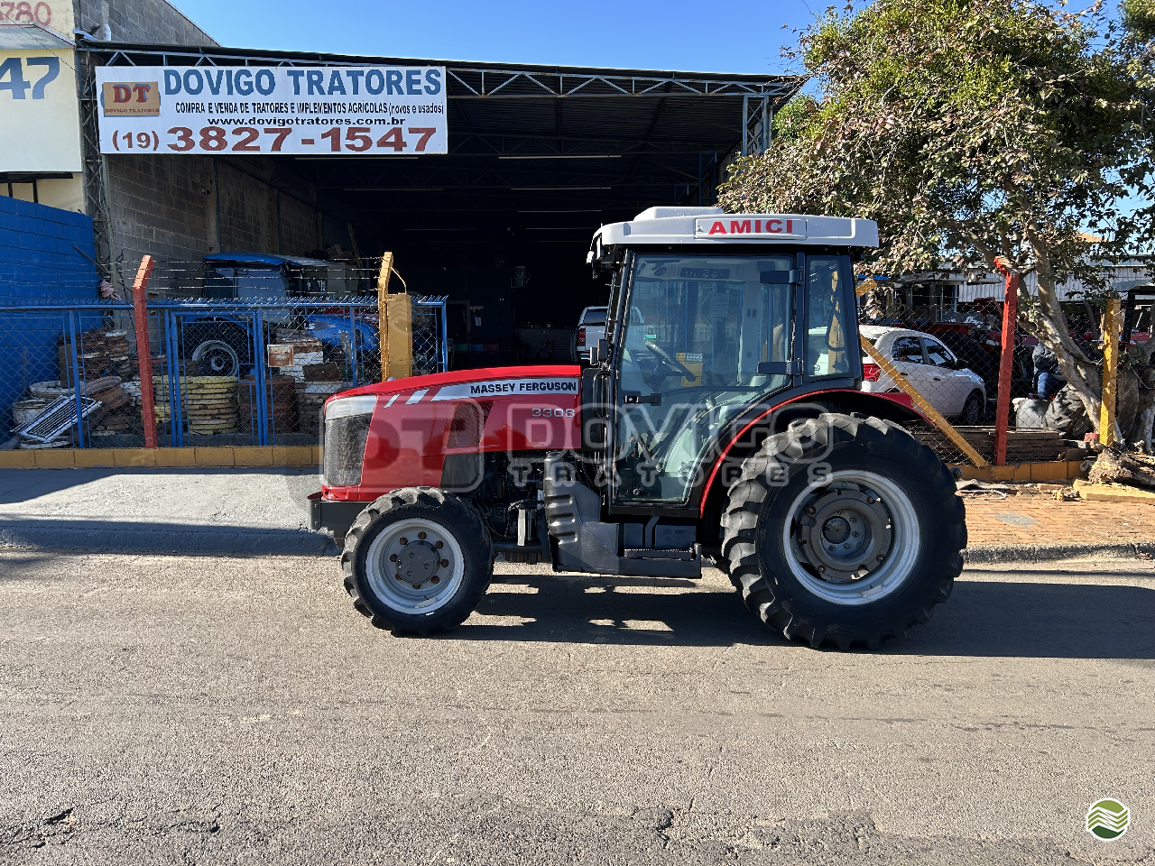 TRATOR MASSEY FERGUSON MF 3308 Tração 4x4 Dovigo Tratores ARTUR NOGUEIRA SÃO PAULO SP